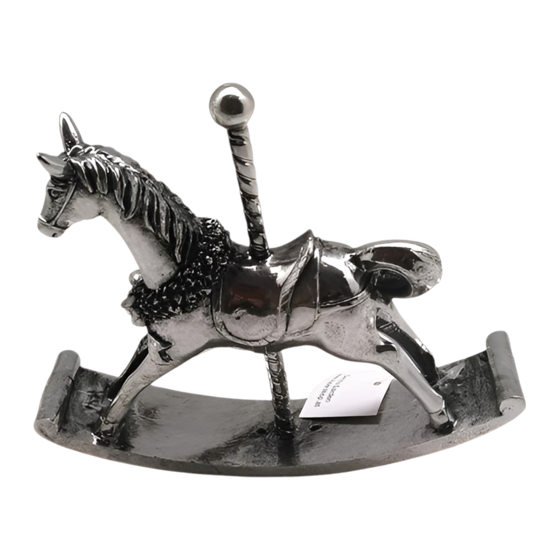 RP Schaukelpferd mittel SILBER Darstellung von RP Schaukelpferd mittel SILBER