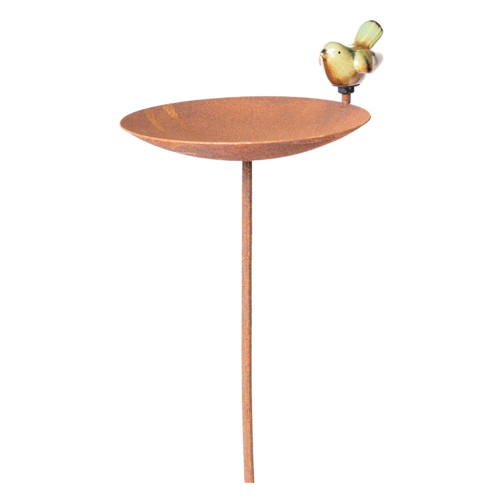 Trinkschale auf Stab mit 1 Vogel Darstellung von Trinkschale auf Stab mit 1 Vogel