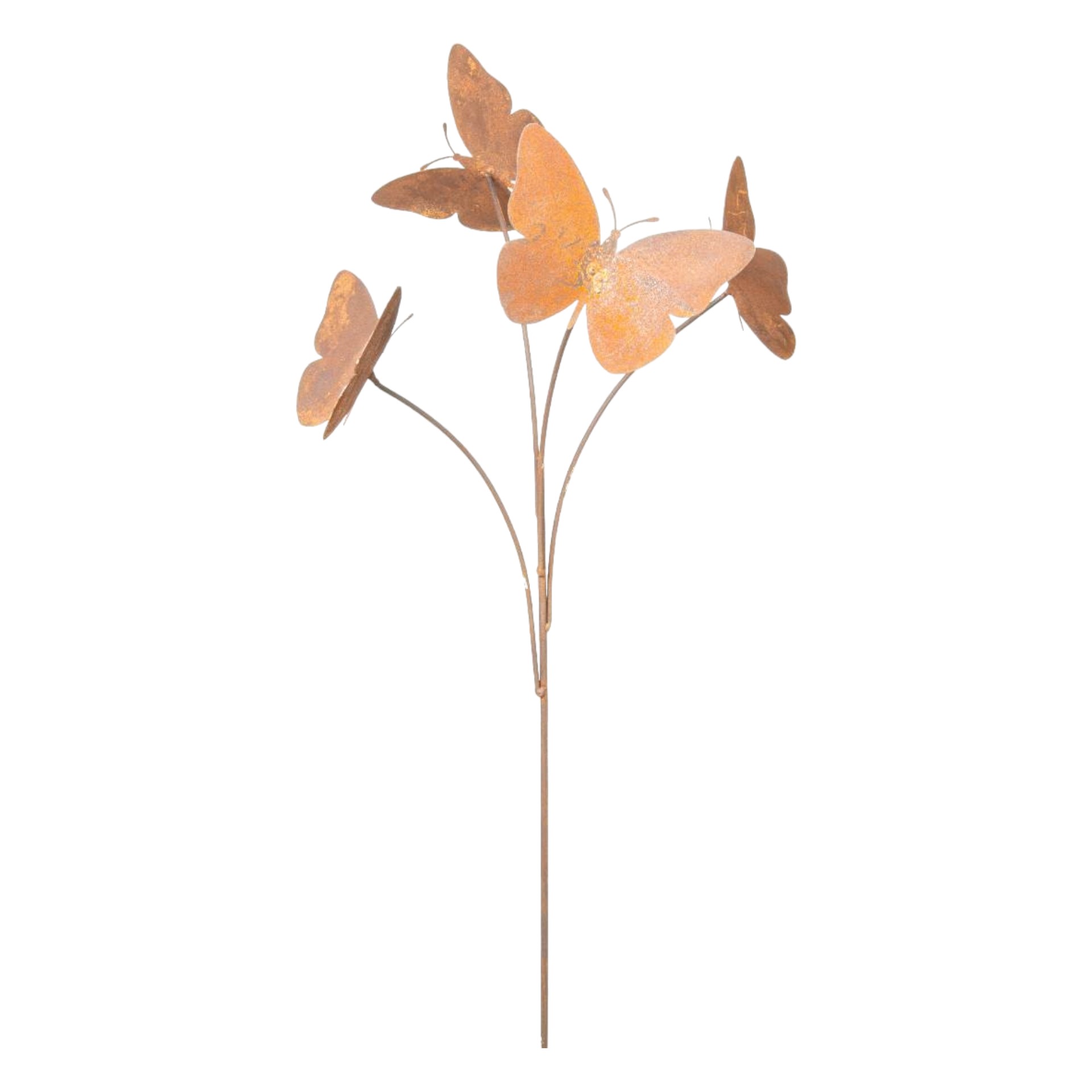 Darstellung von Gartenstecker 4 Schmetterlinge