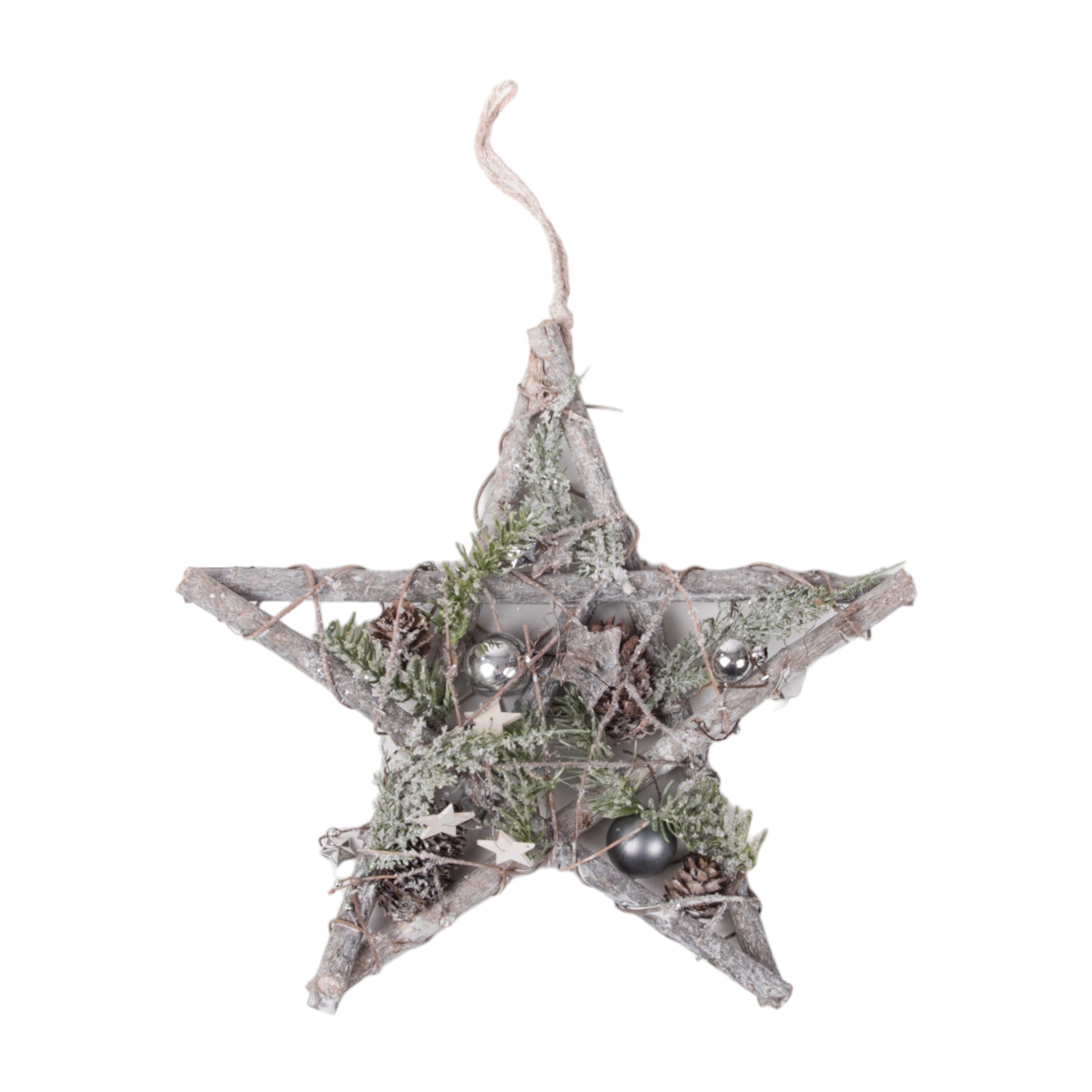 dekorierter Stern zum Hängen mittel Darstellung von dekorierter Stern zum Hängen mittel