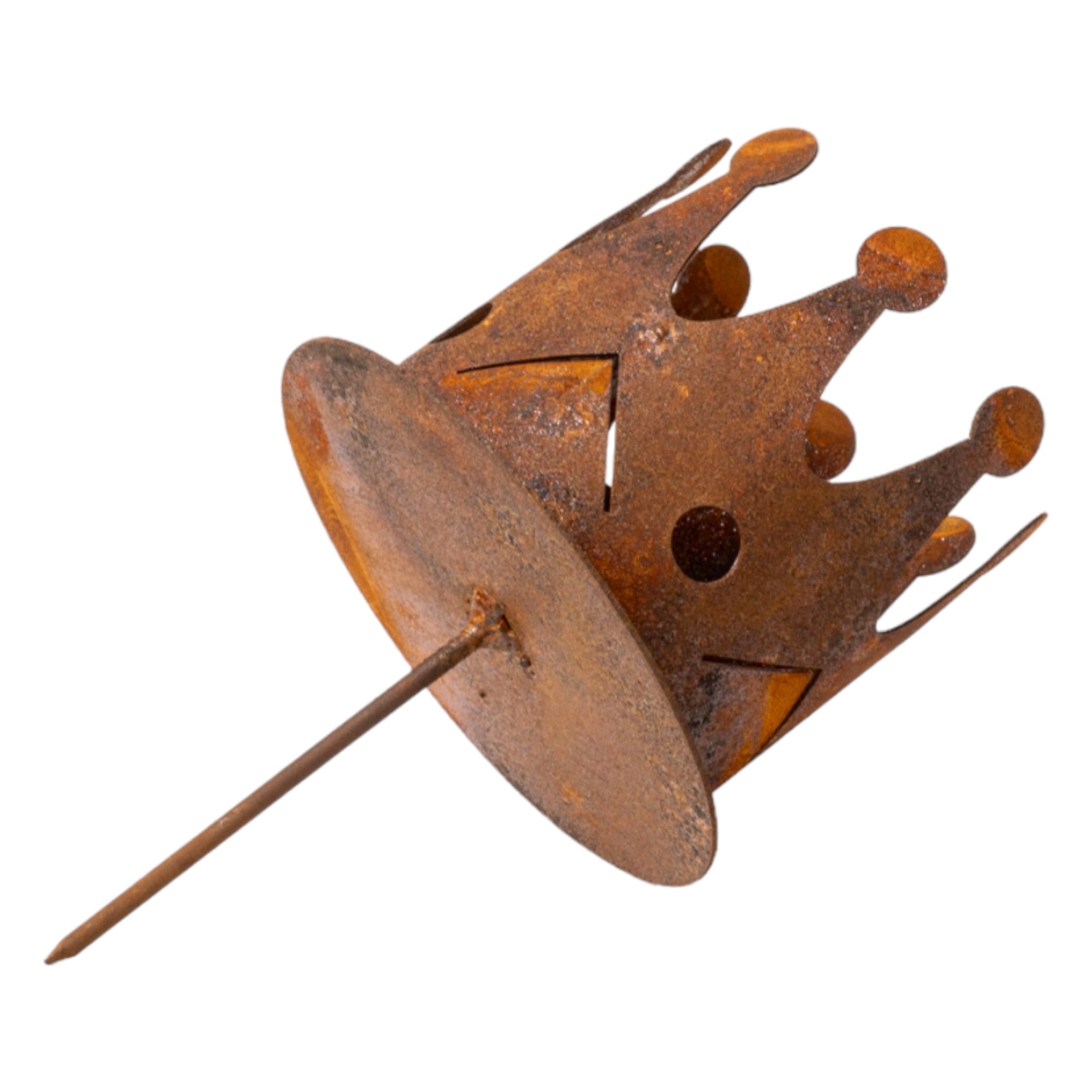 Krone rund klein a. kurzem Stab Darstellung von Krone rund klein a. kurzem Stab