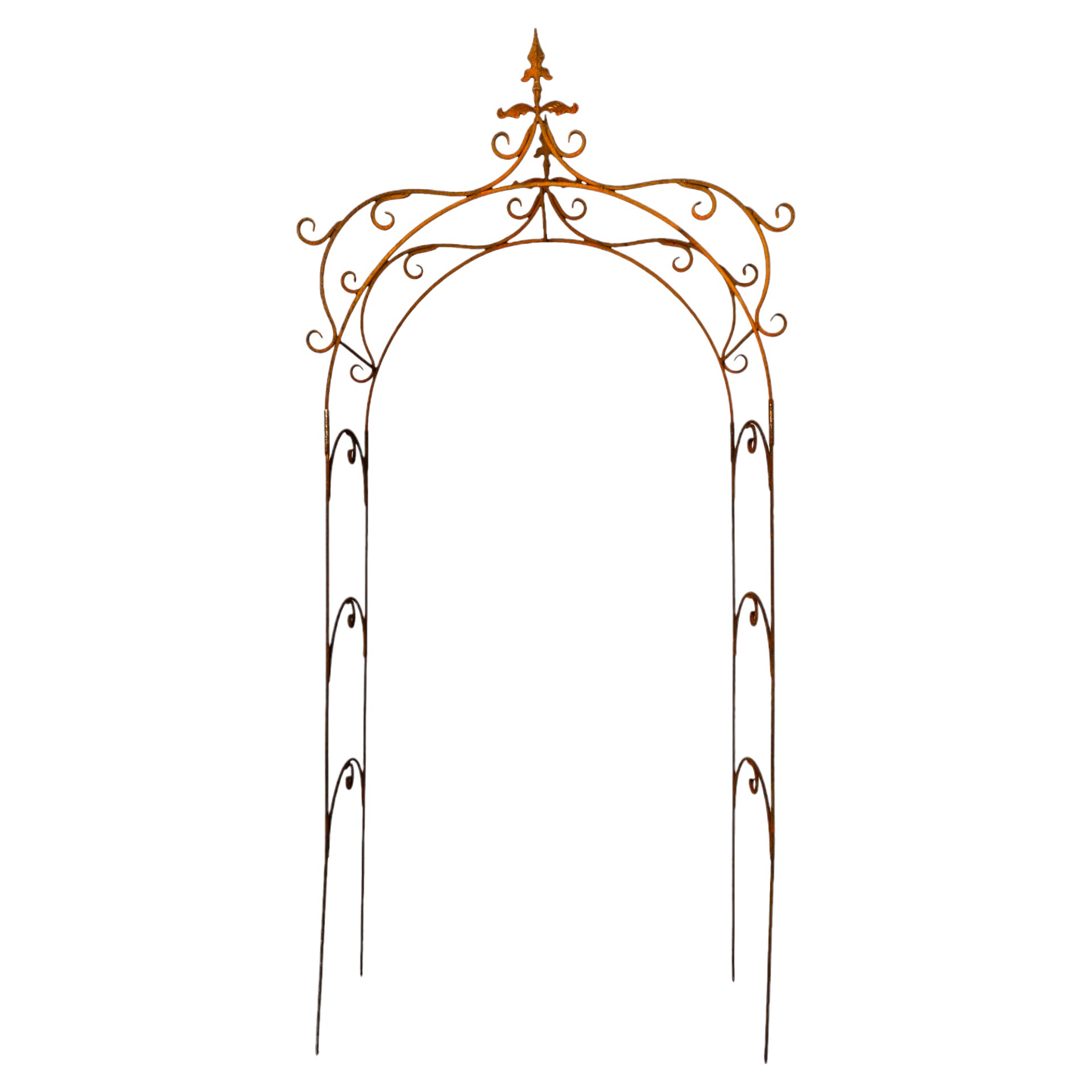 Rosenbogen verspielt 3teiler Darstellung von Rosenbogen verspielt 3teiler