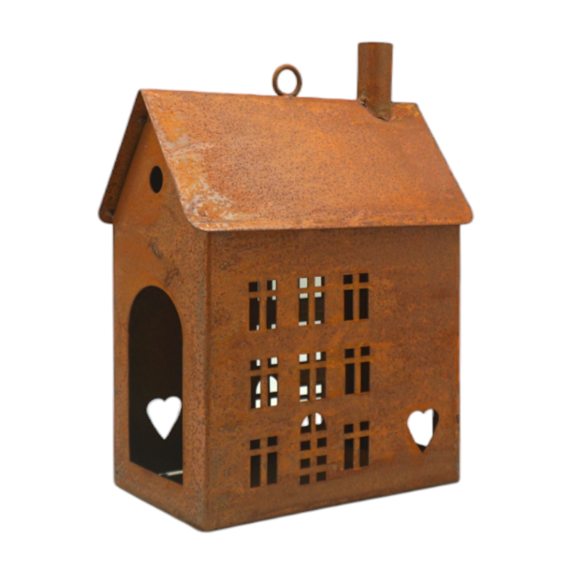 Rusty Haus m. Hänger rechteckig nieder Darstellung von Rusty Haus m. Hänger rechteckig nieder