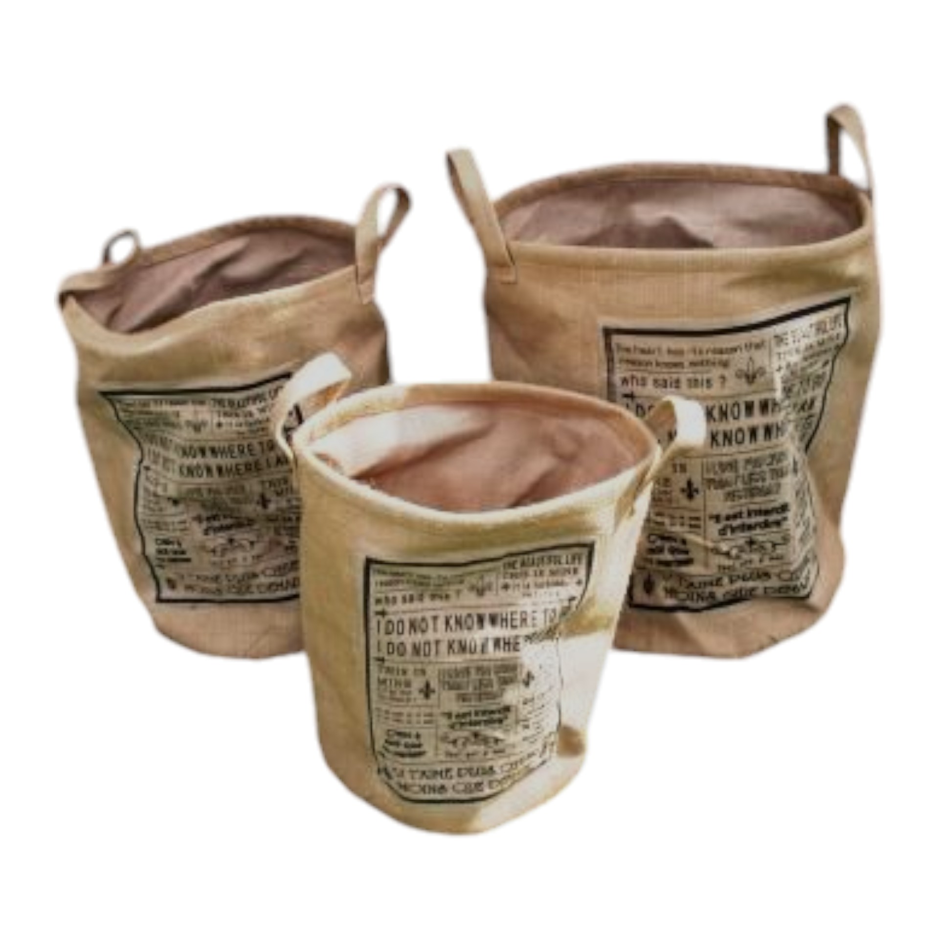 RP Wäschesäcke 3tlg. m. 2 Henkel Darstellung von RP Wäschesäcke 3tlg. m. 2 Henkel