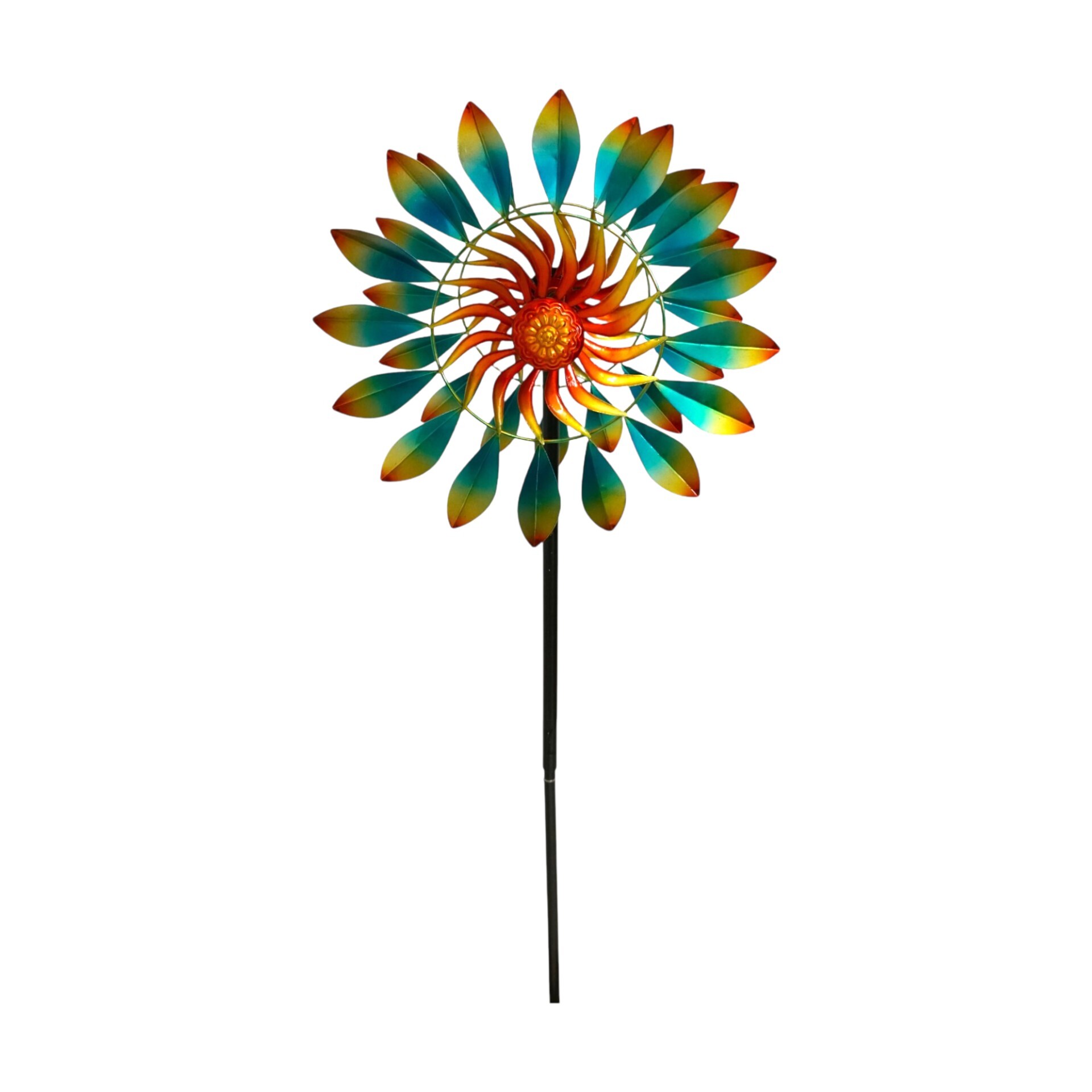 Darstellung von Propeller m. Sonne grün blau rot