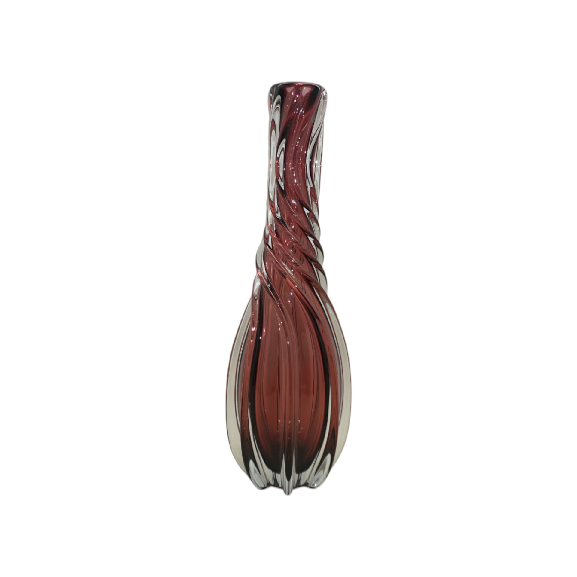 Darstellung von Glasvase schlank mittel PURPLE