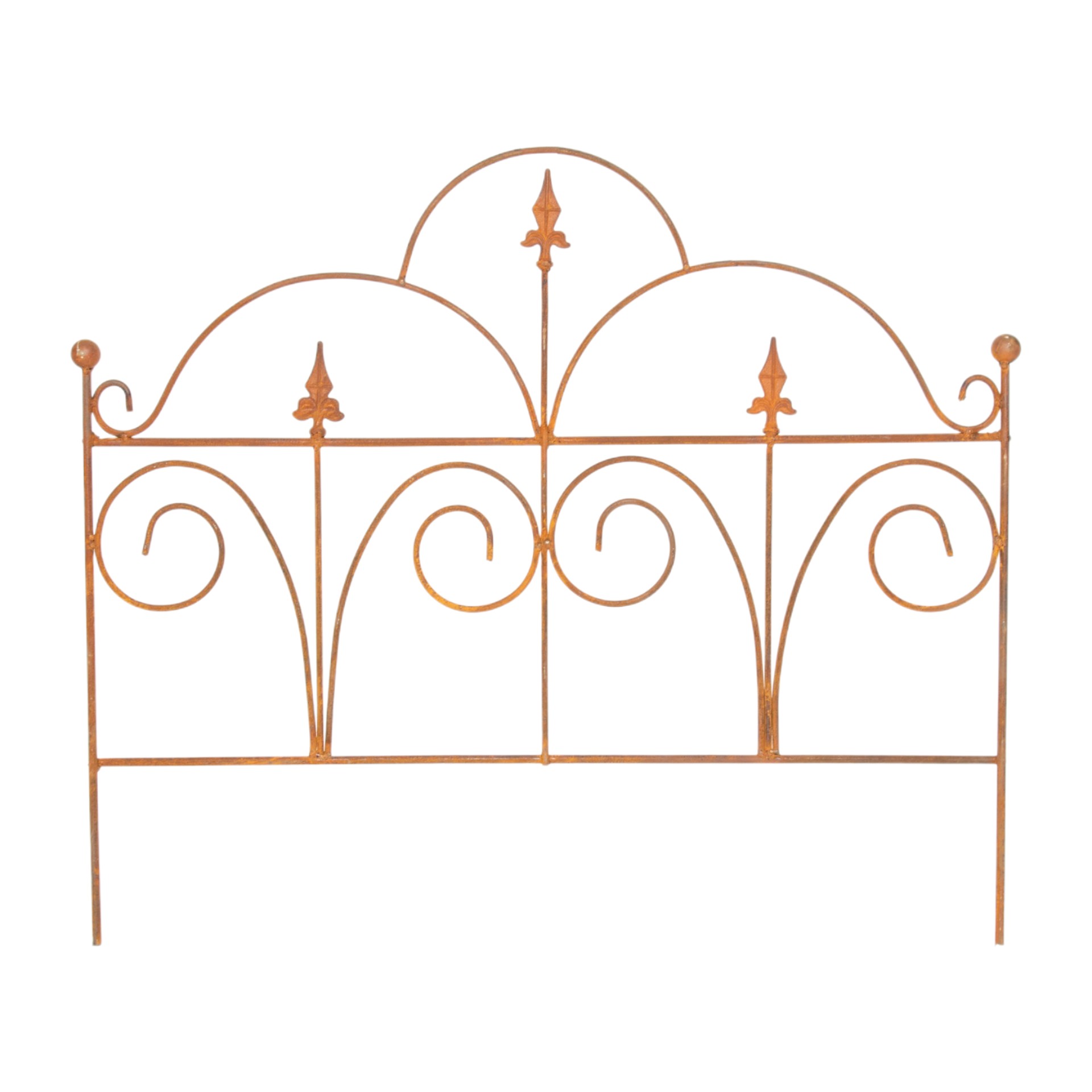 Zaunstecker 3 Lilien gerade Darstellung von Zaunstecker 3 Lilien gerade