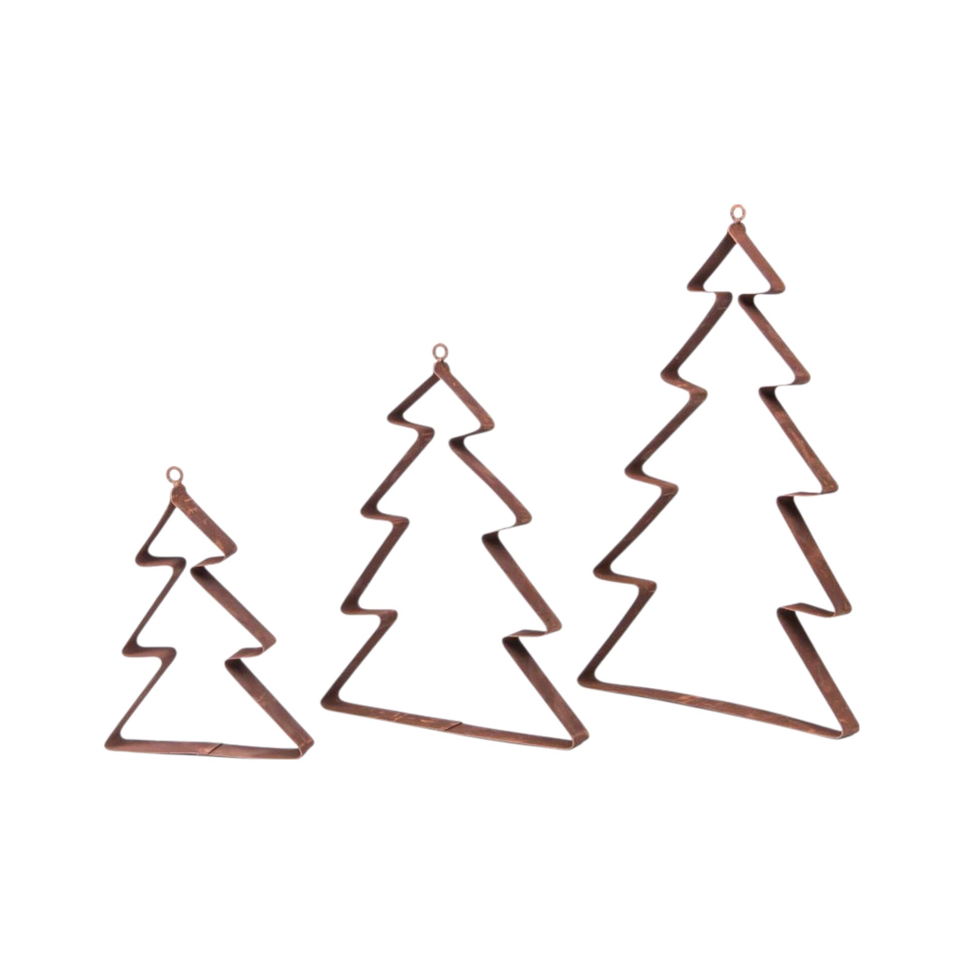 Darstellung von Baum mittel zum Hängen 3 Äste