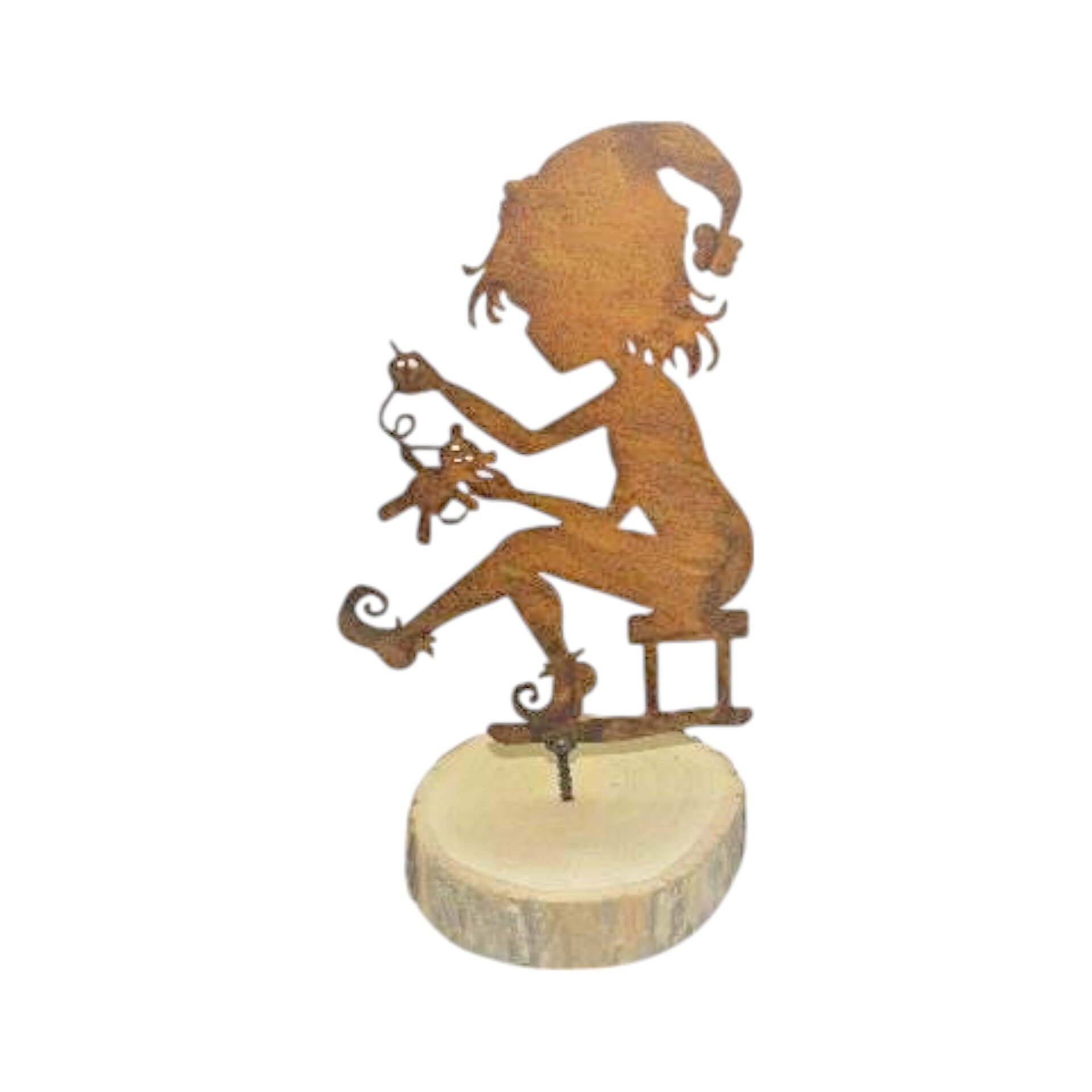 Zwergenkind mit Dorn,10x15,5/18 cm Darstellung von Zwergenkind mit Dorn,10x15,5/18 cm