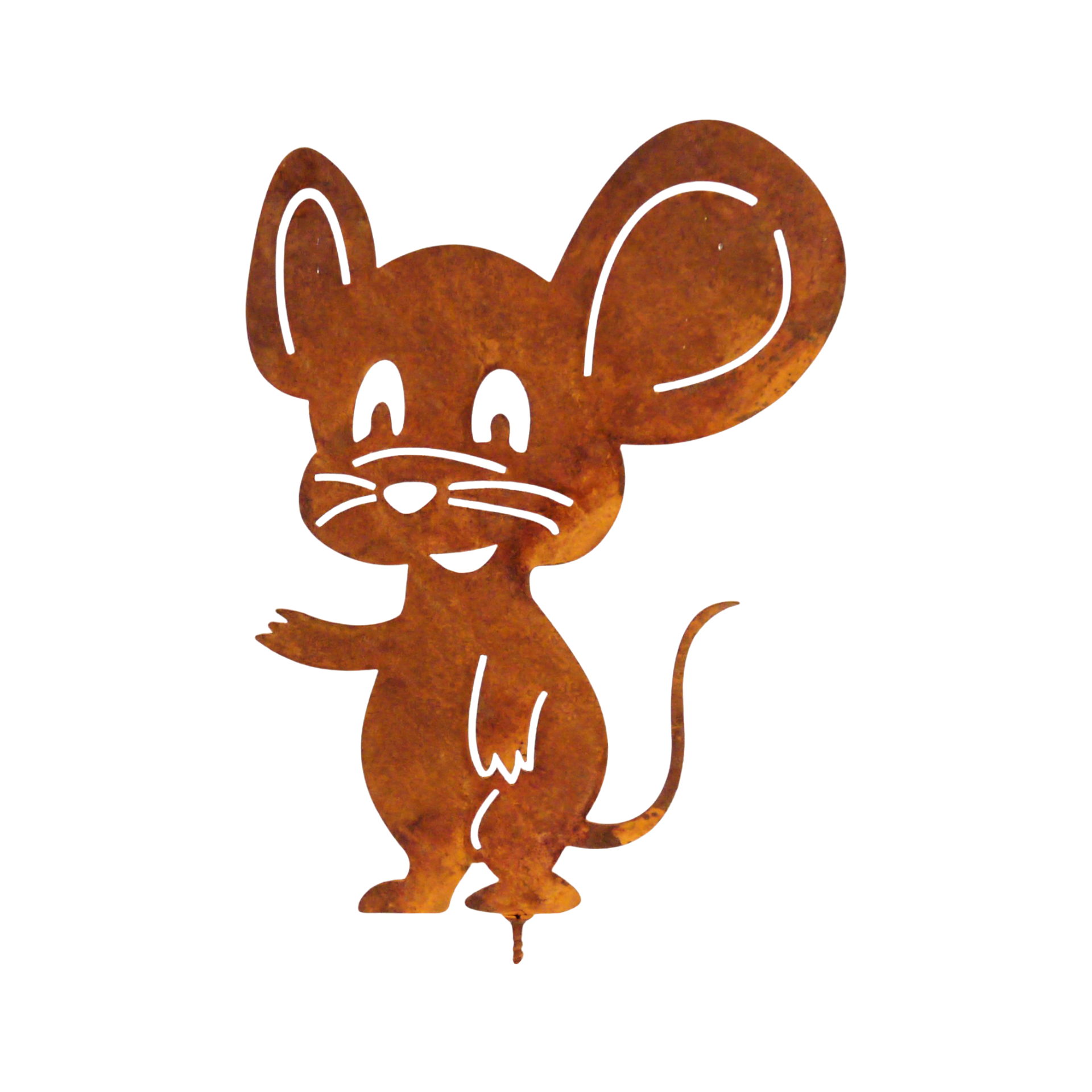 Darstellung von Maus mit grosse Ohren m. Dorn ROST