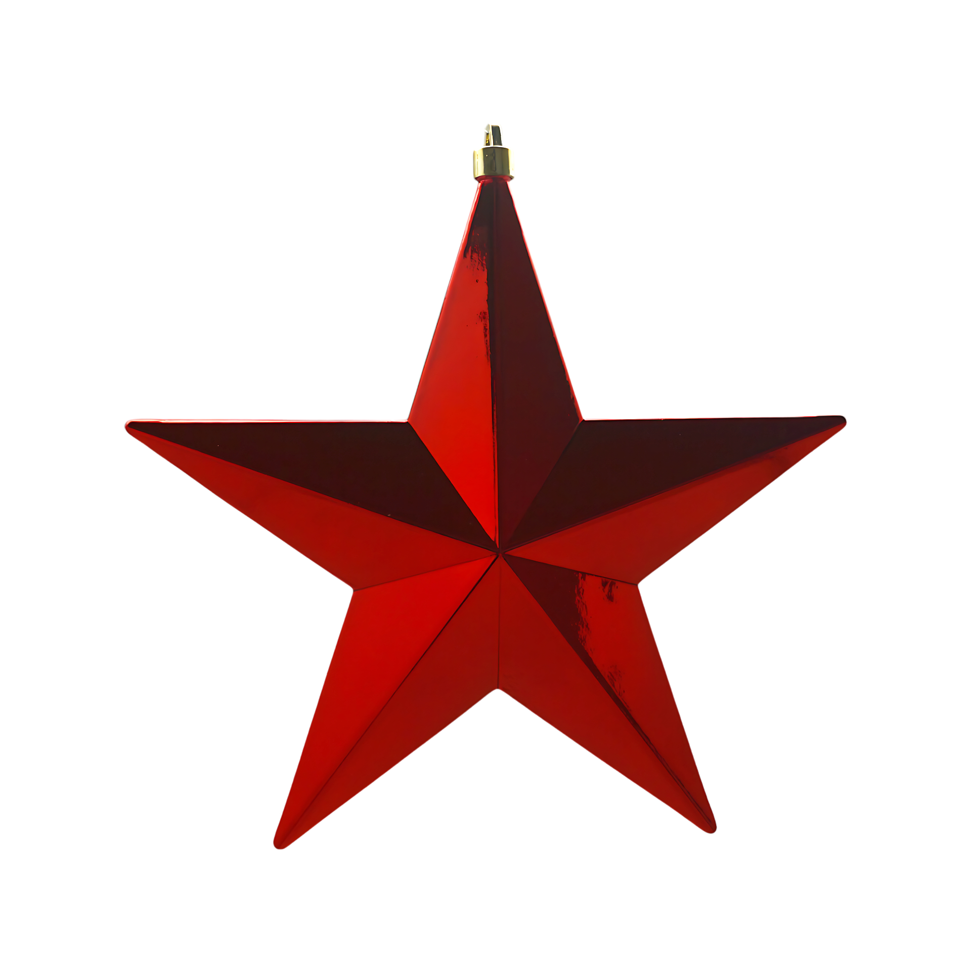 Darstellung von Stern klein zum Hängen ROT