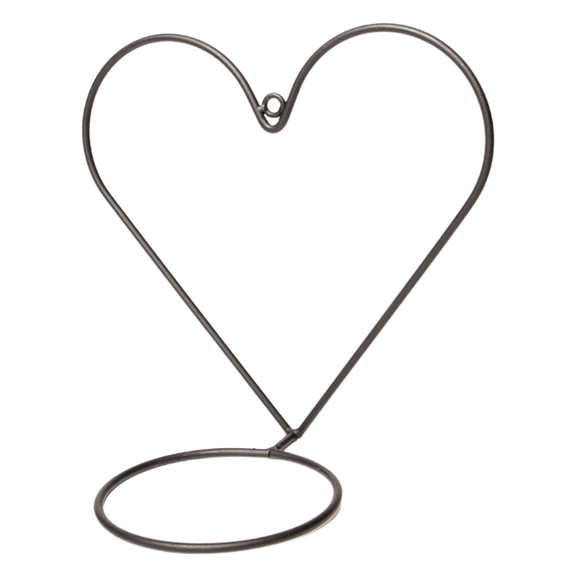 Topfhalter Herz mit Ring für 14-er Darstellung von Topfhalter Herz mit Ring für 14-er