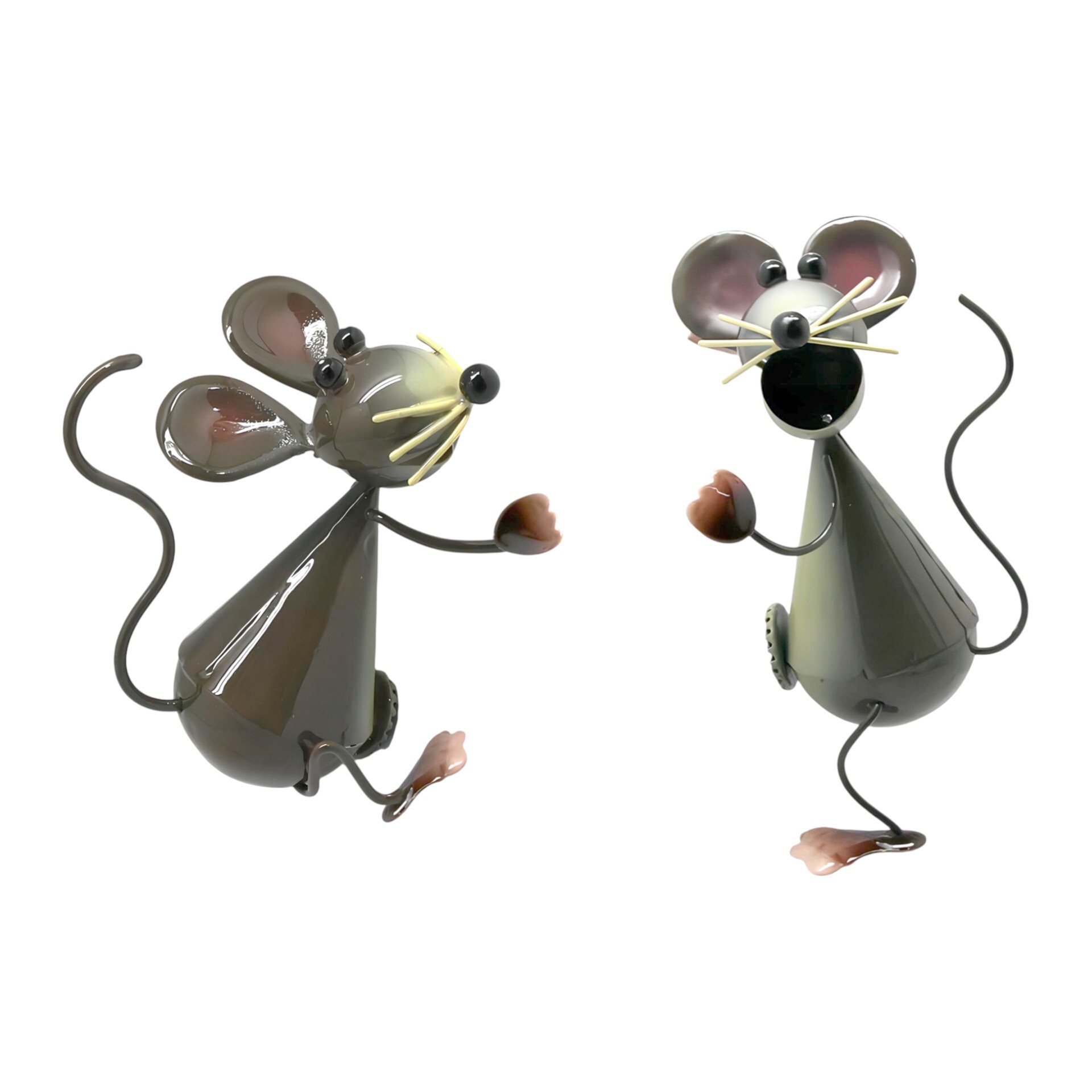 Darstellung von Magnet Mäuse sortiert grau