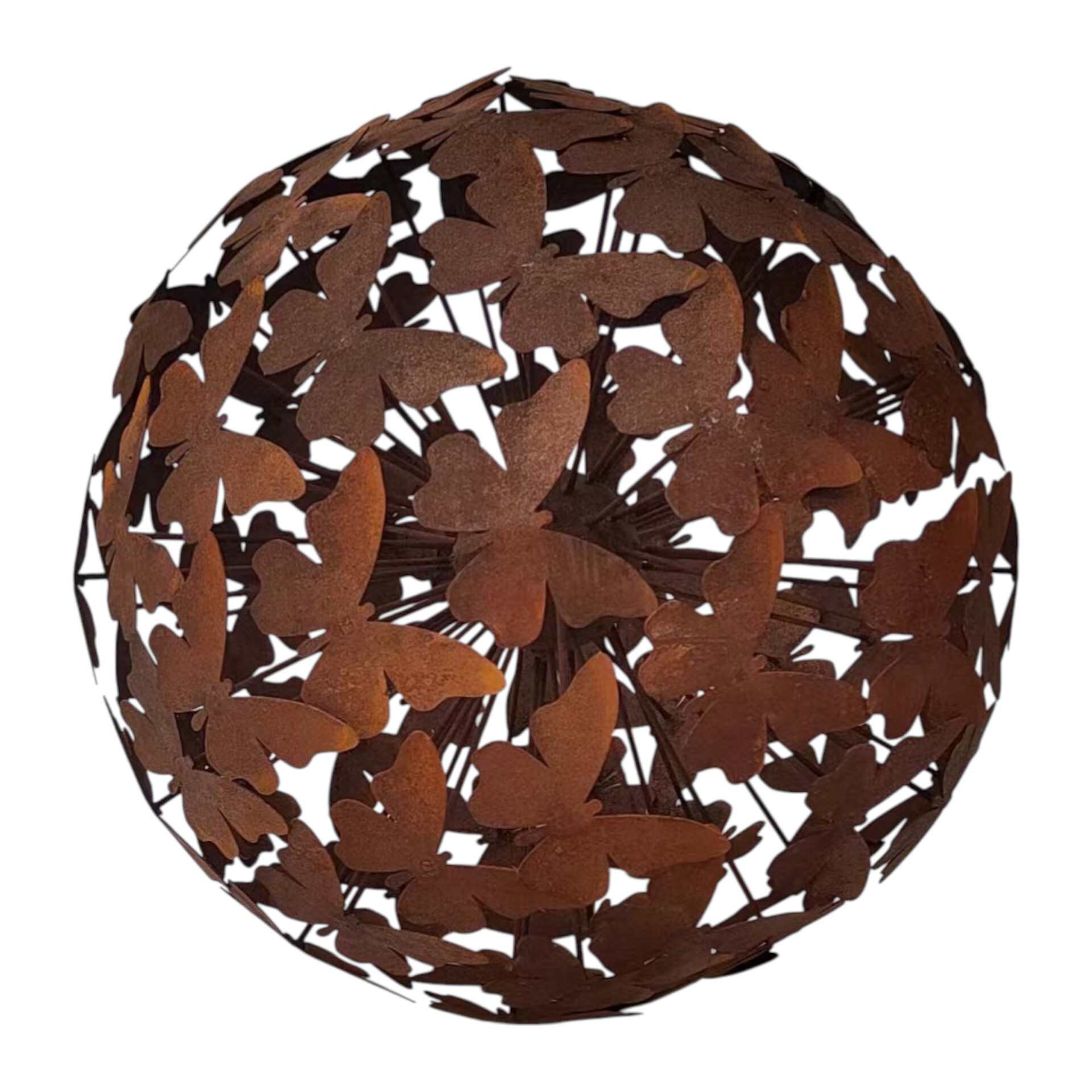 Darstellung von Kugel m. Schmetterlinge klein d= 31 cm