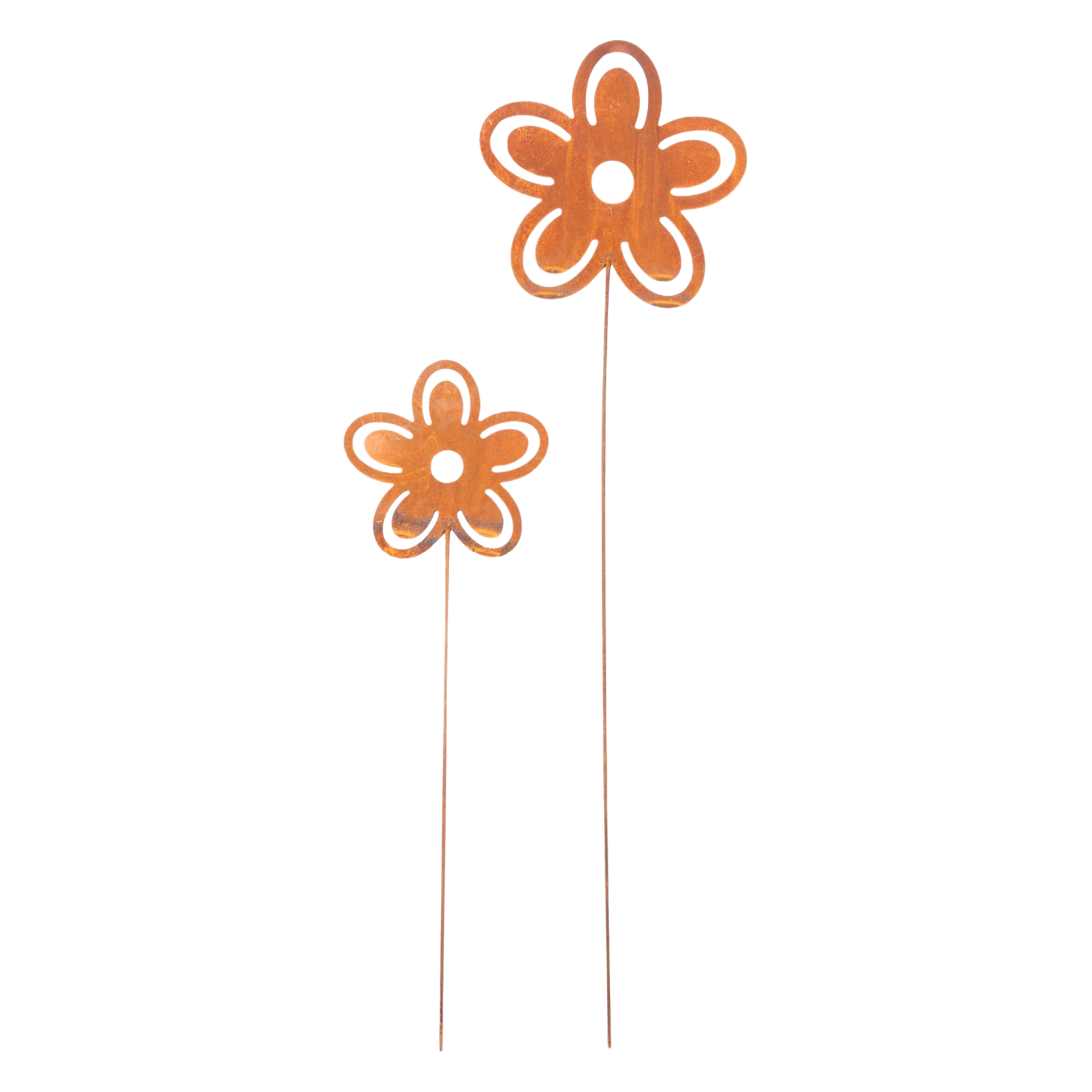 Darstellung von Blume klein auf Stab