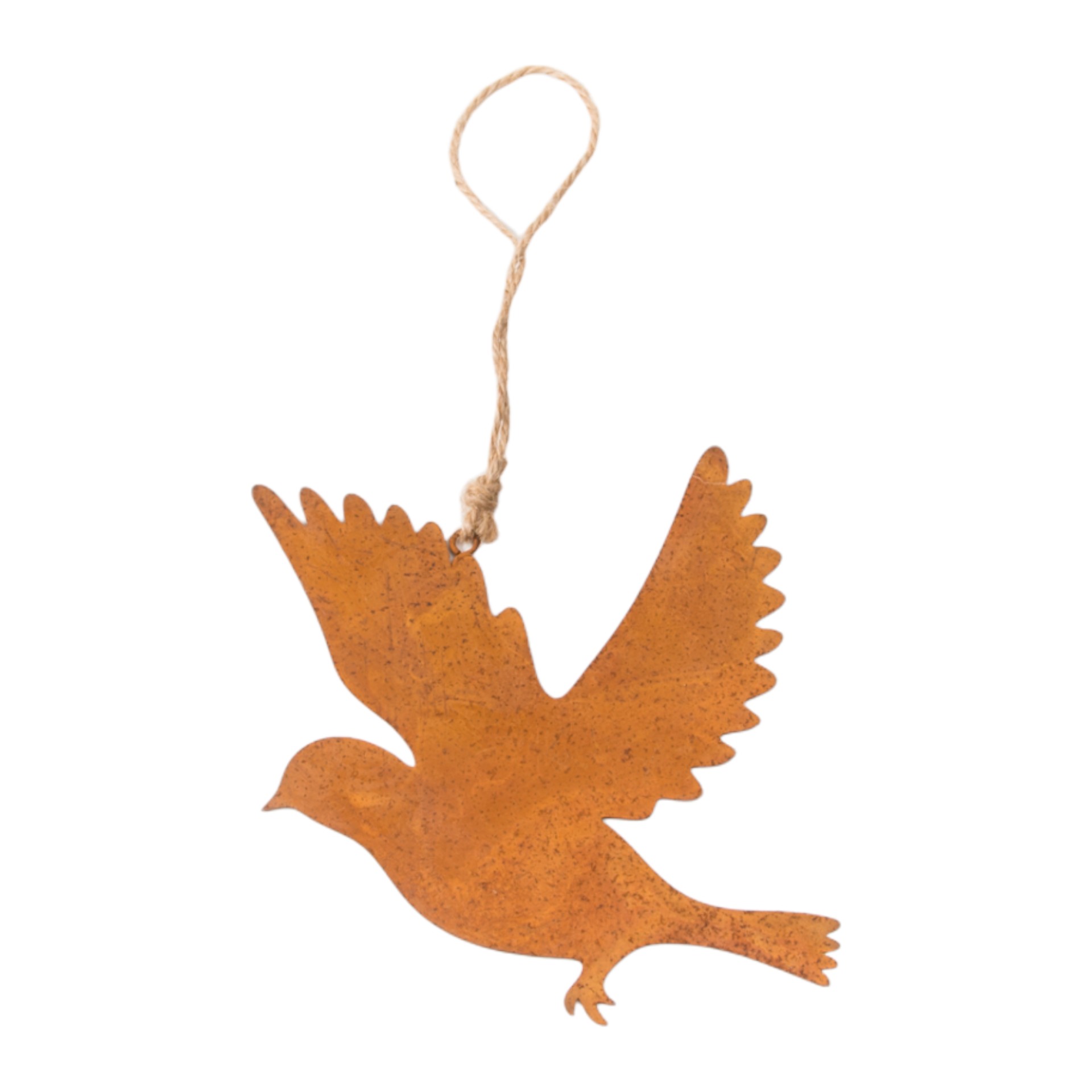 Vogel fliegend gross, Metall Darstellung von Vogel fliegend gross, Metall