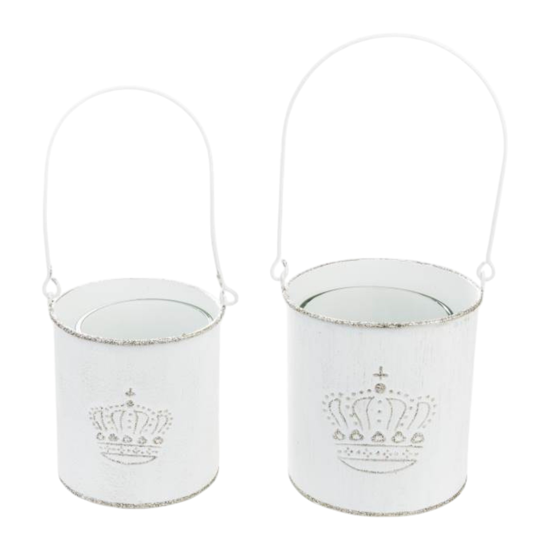 Teelichthalter gross m. Krone Darstellung von Teelichthalter gross m. Krone