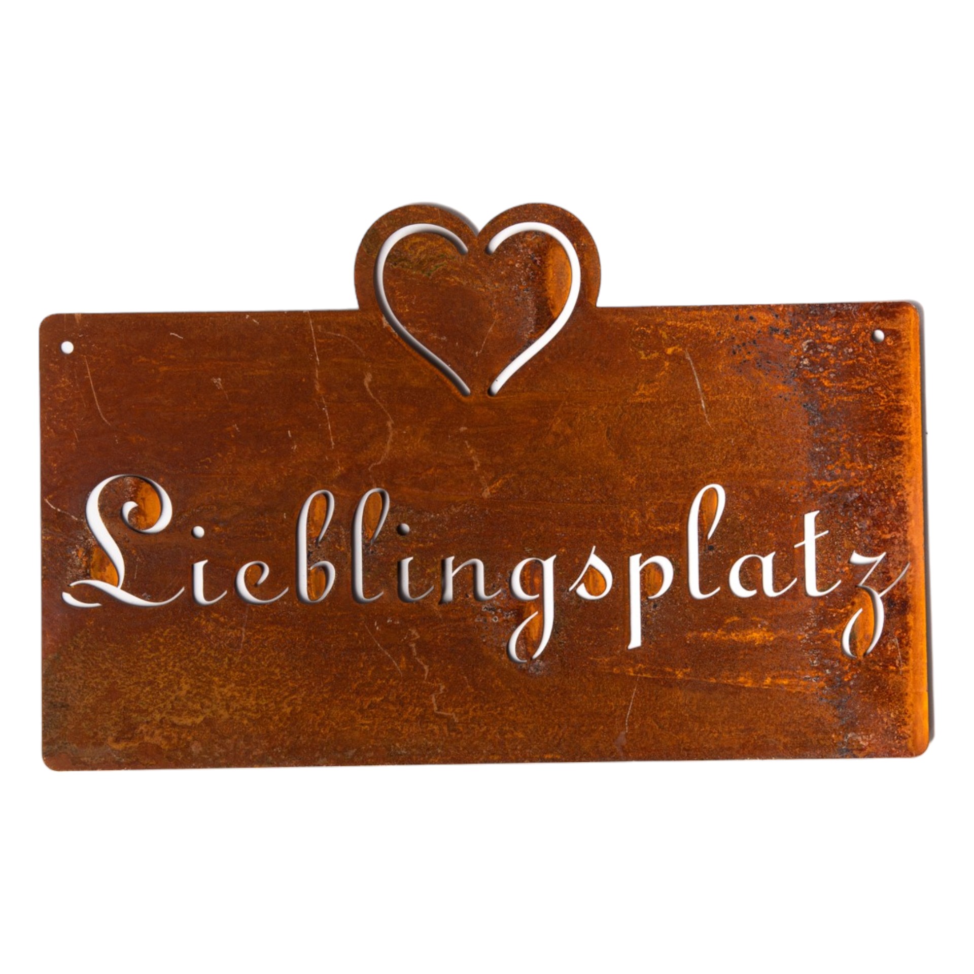 Tafel Liebelingsplatz Herzrand Darstellung von Tafel Liebelingsplatz Herzrand