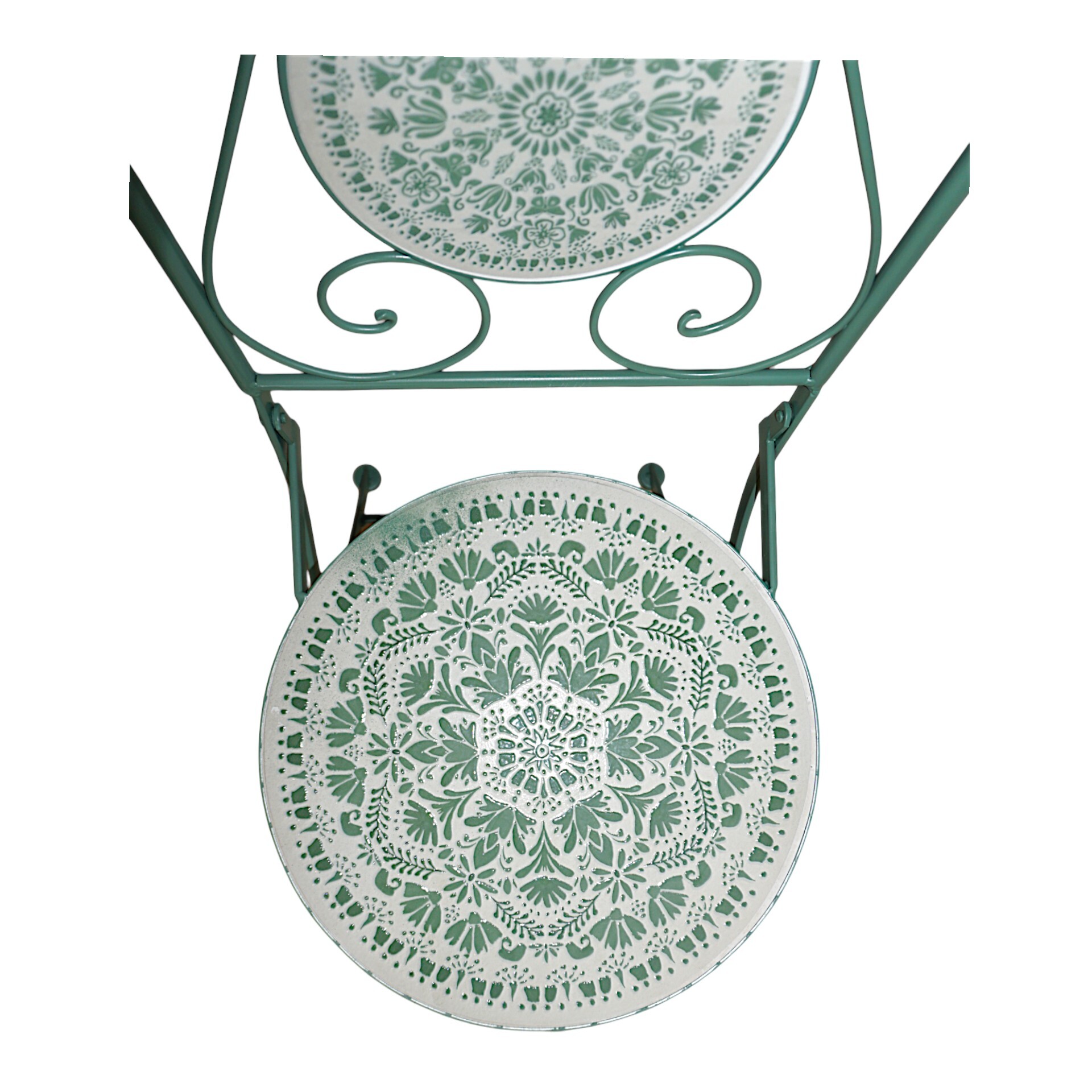 Darstellung von Stuhl m. Mosaiksteine lovely grün