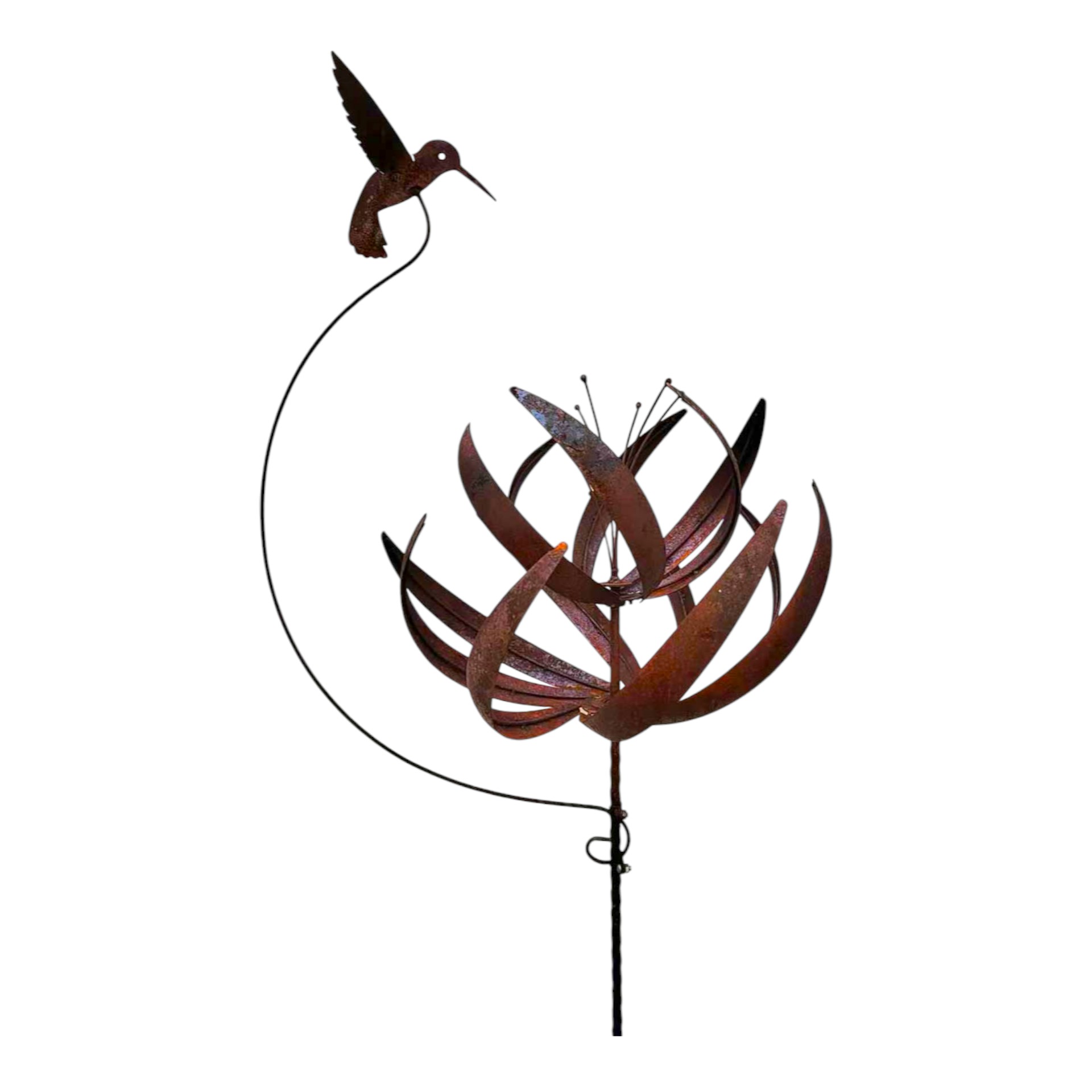 Propeller crazy pop mit Vogel h= 200 cm Darstellung von Propeller crazy pop mit Vogel h= 200 cm