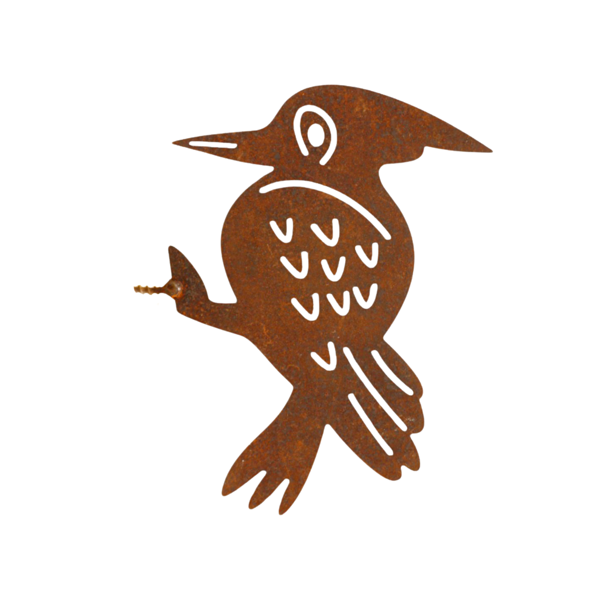 Darstellung von Specht m. Dorn rost