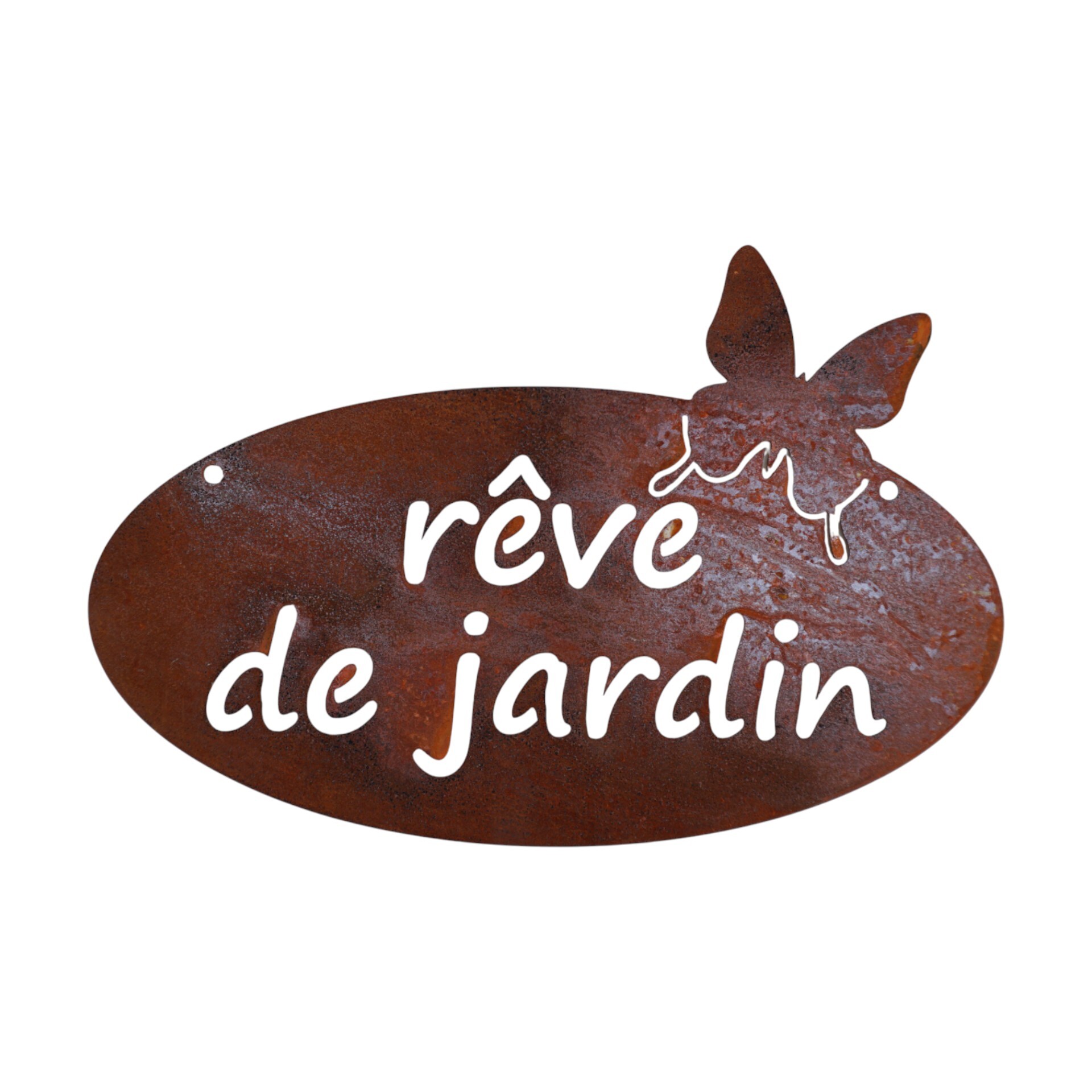 Darstellung von Tafel oval reve de jardin