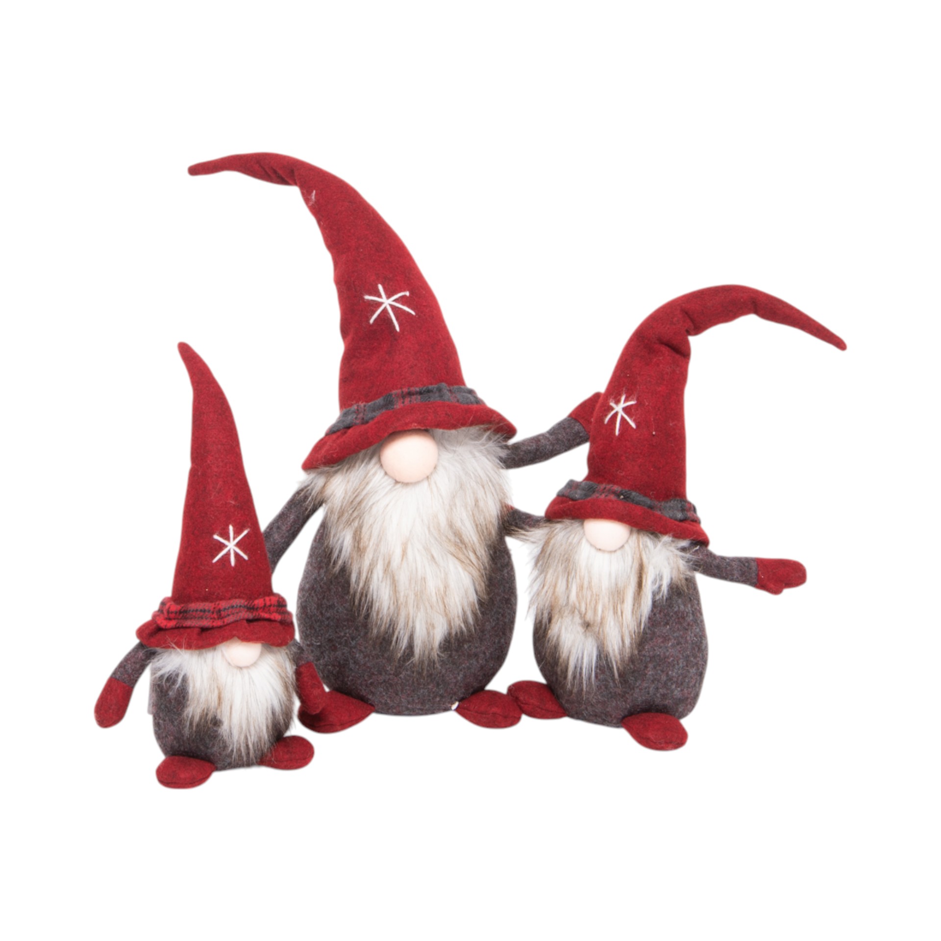 Darstellung von Zwerg Snorri 53 cm rot/grau sort.mittel