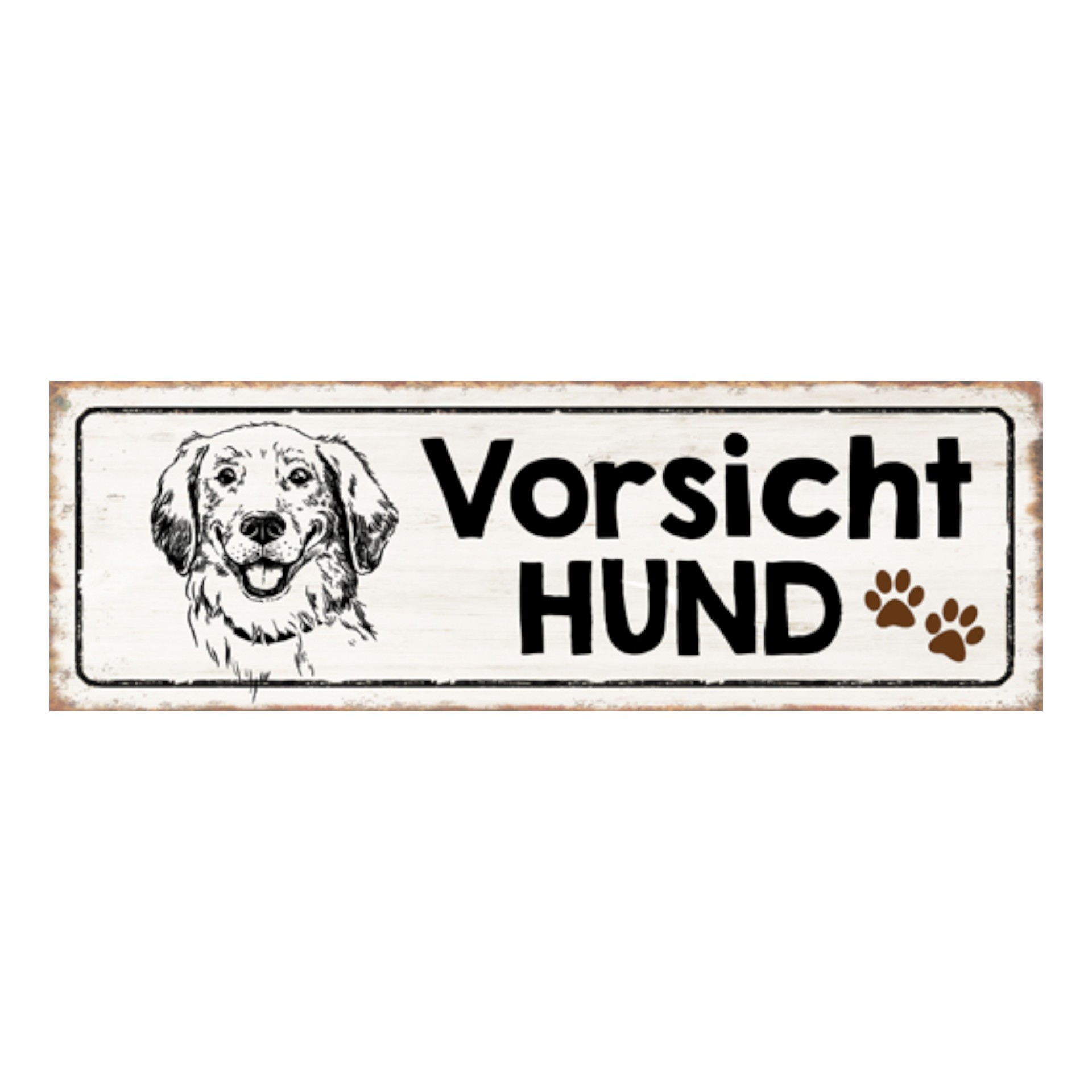 Darstellung von RP Schild Vorsicht Hund