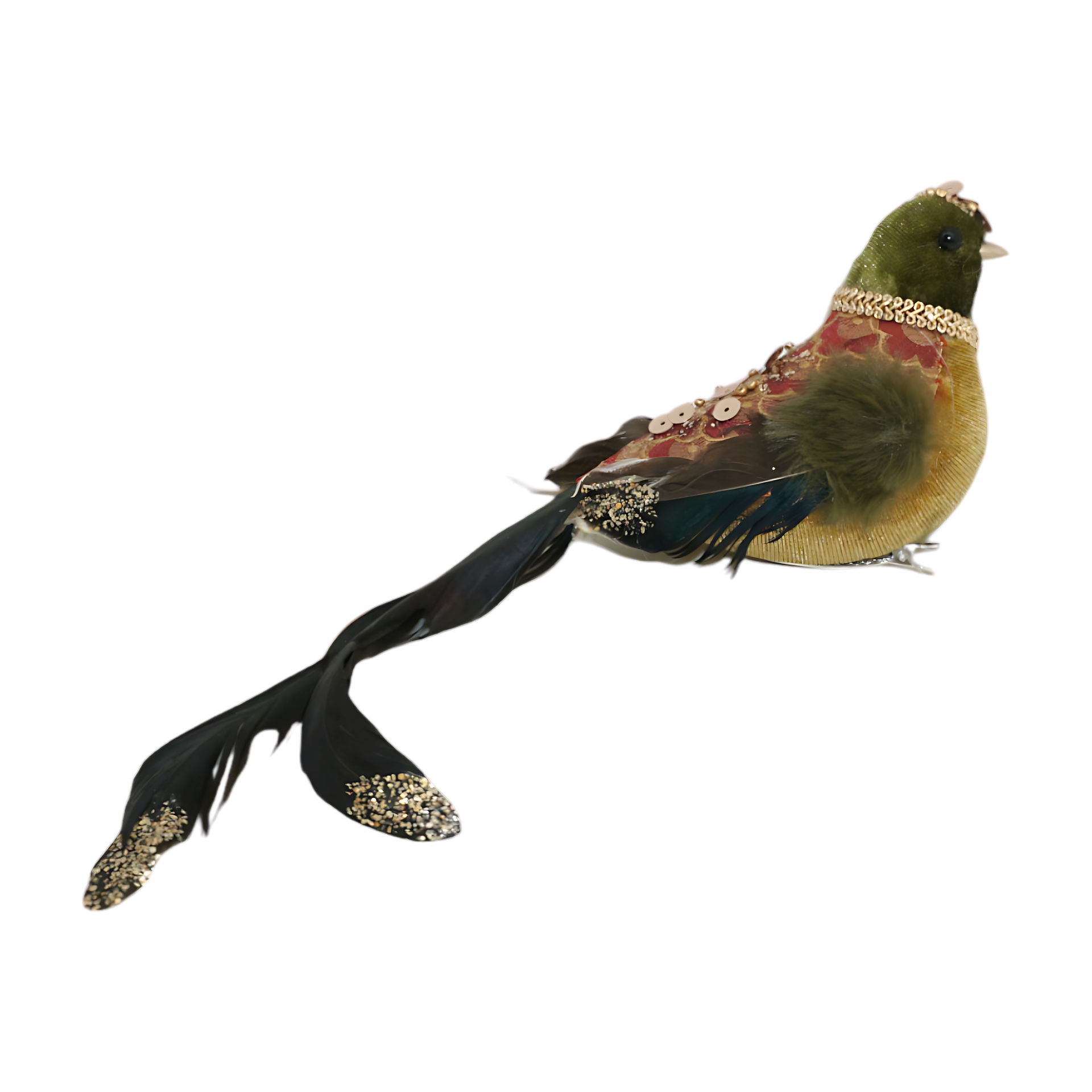 Darstellung von RP Vogel bekleidet m. Clip