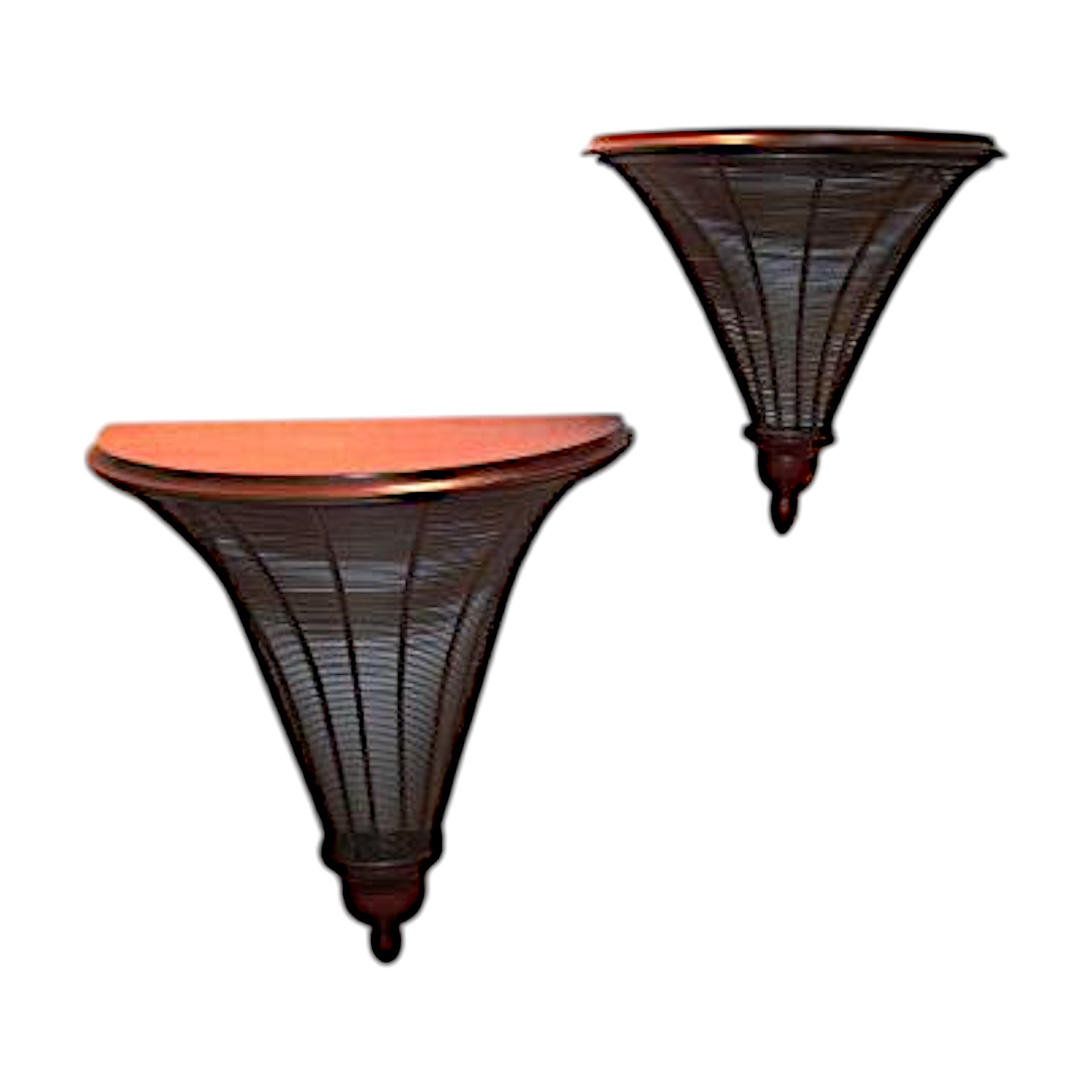 RP Wandkonsole 2-tlg. halbrund Darstellung von RP Wandkonsole 2-tlg. halbrund