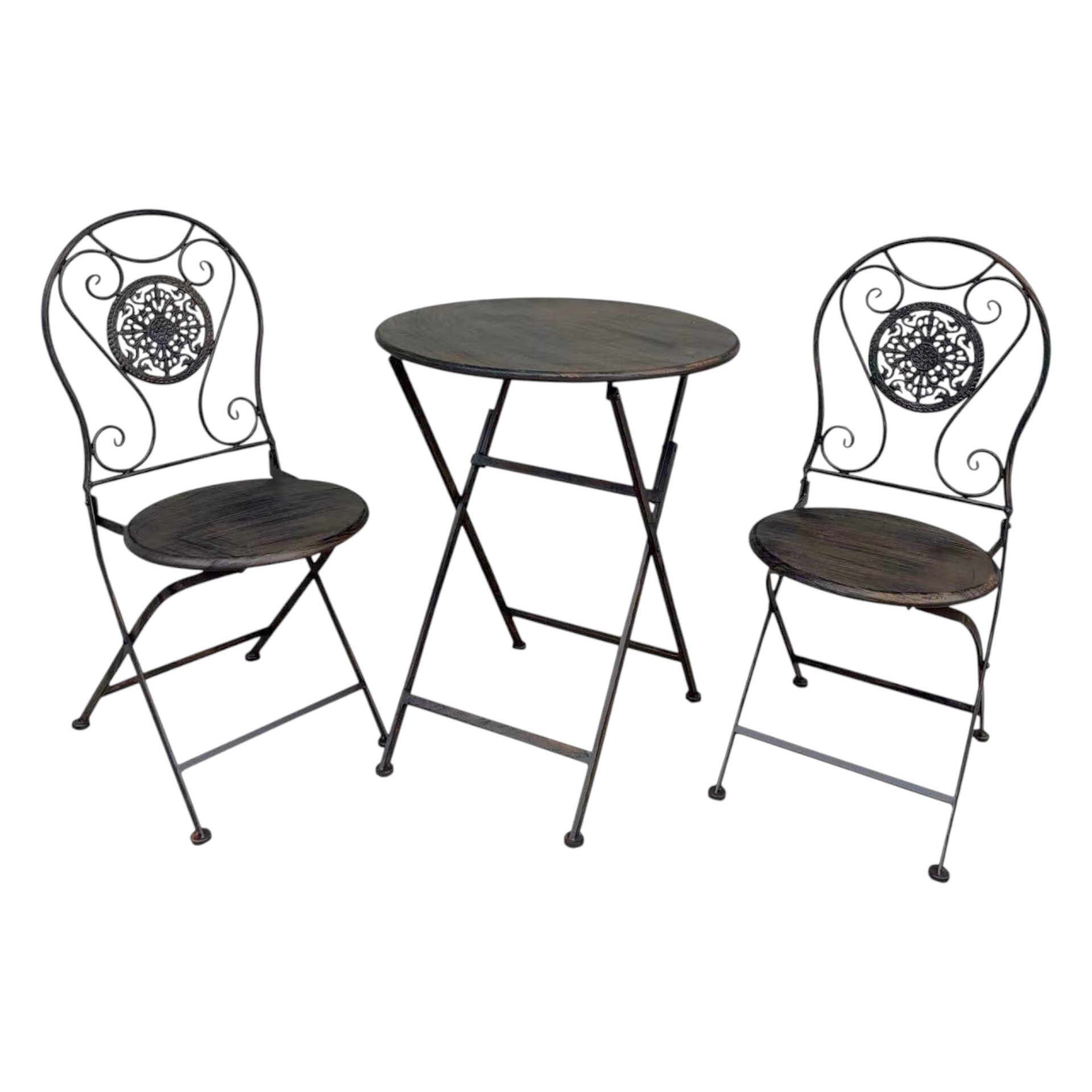 Darstellung von Bistro Set 3tlg. rustico