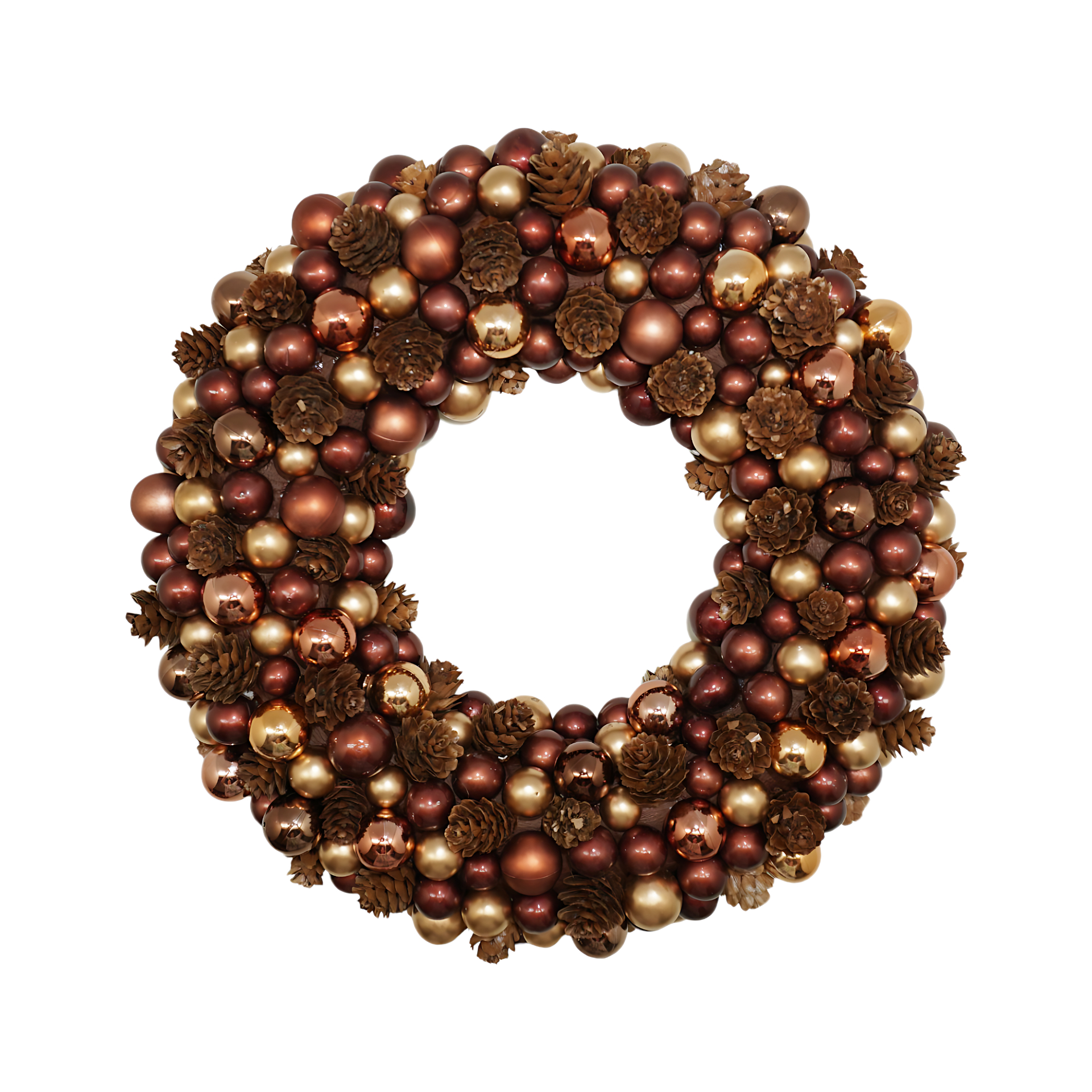 Darstellung von Kugelkranz bronze mittel
