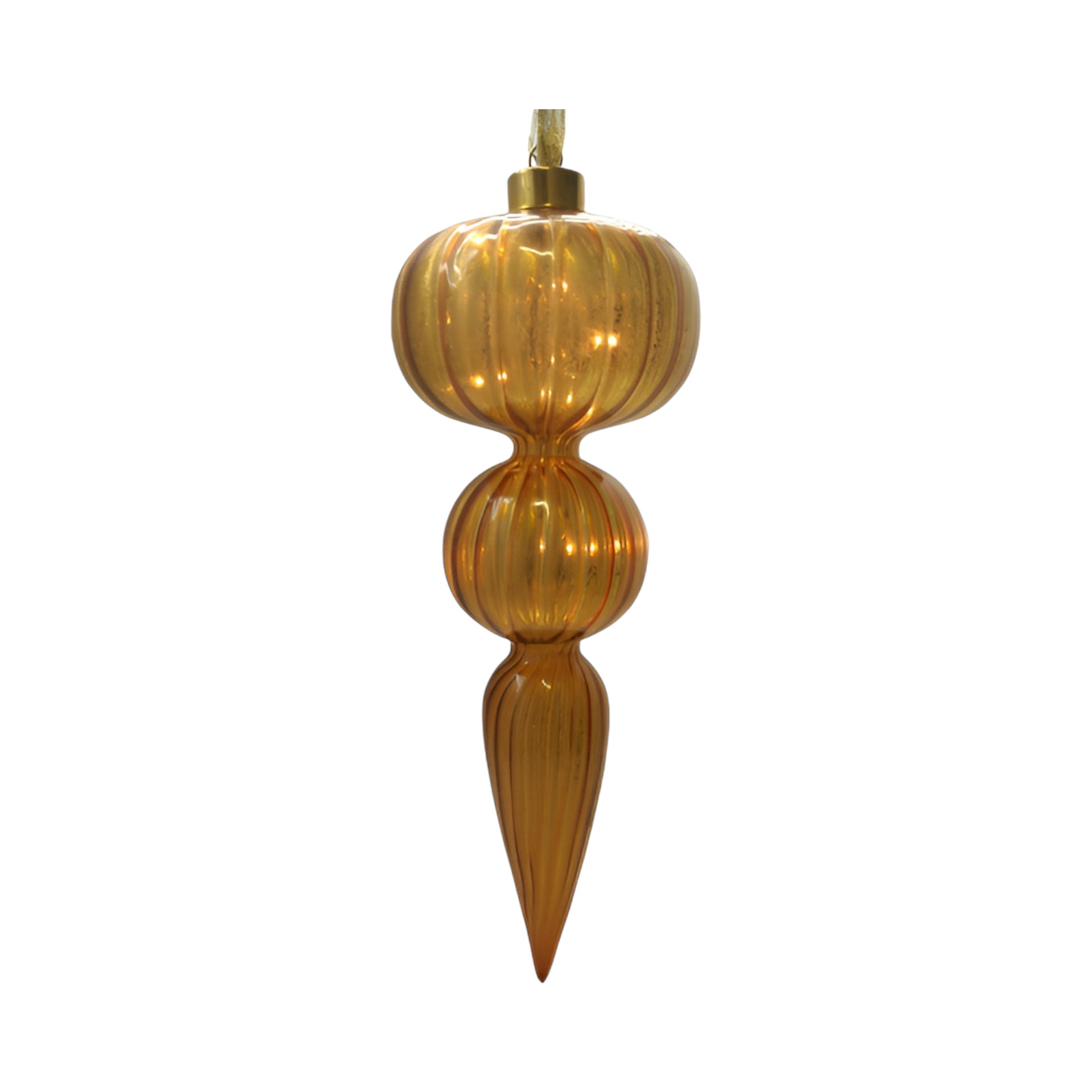 Darstellung von RP elektr. Tropfen gold marmoriert 27 cm