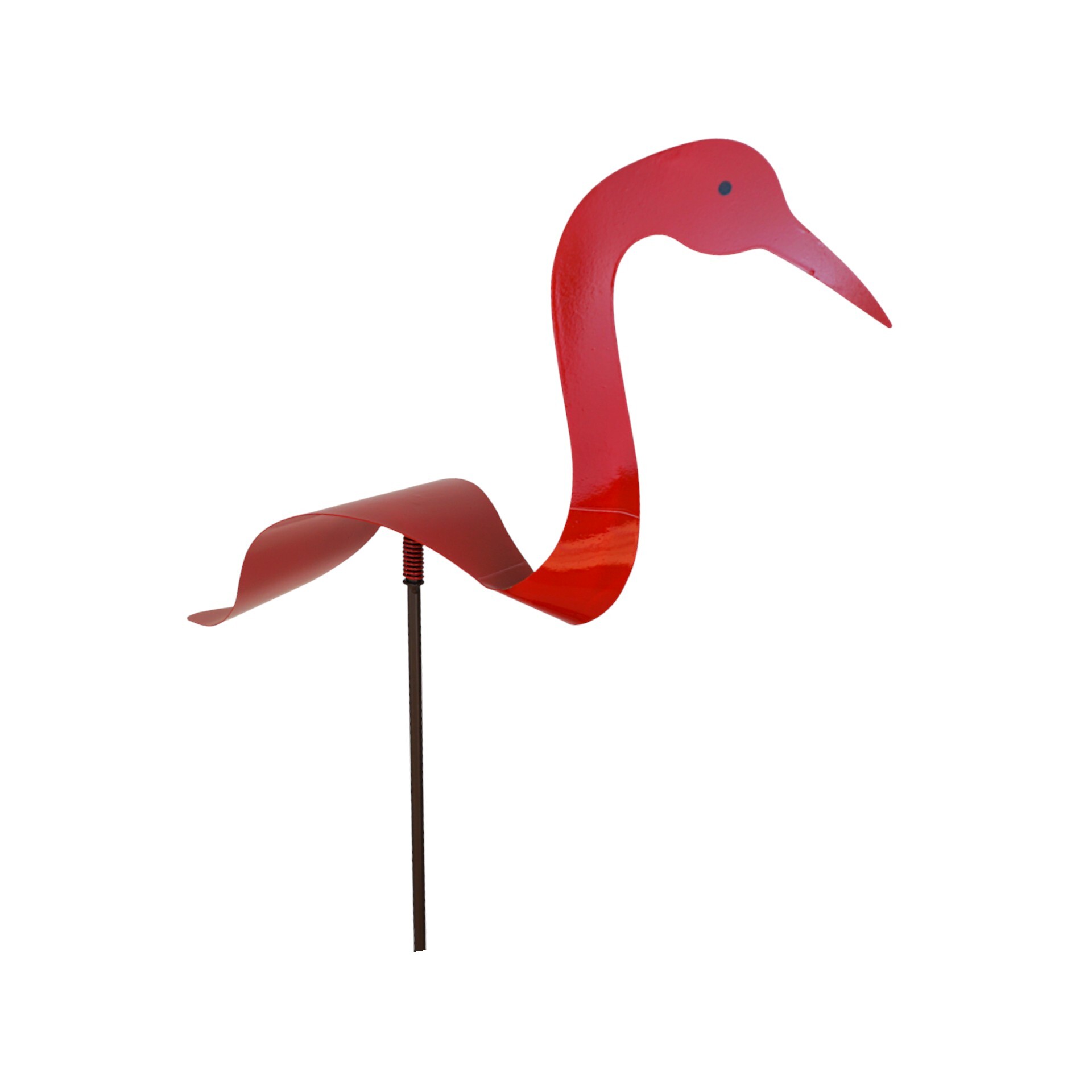 Darstellung von Wippvogel rot einfärbig