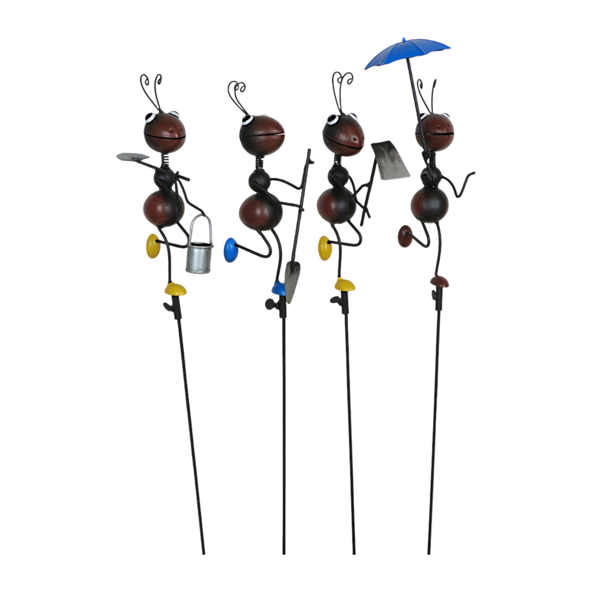 Darstellung von lustige Ameisen a. Stab sortiert