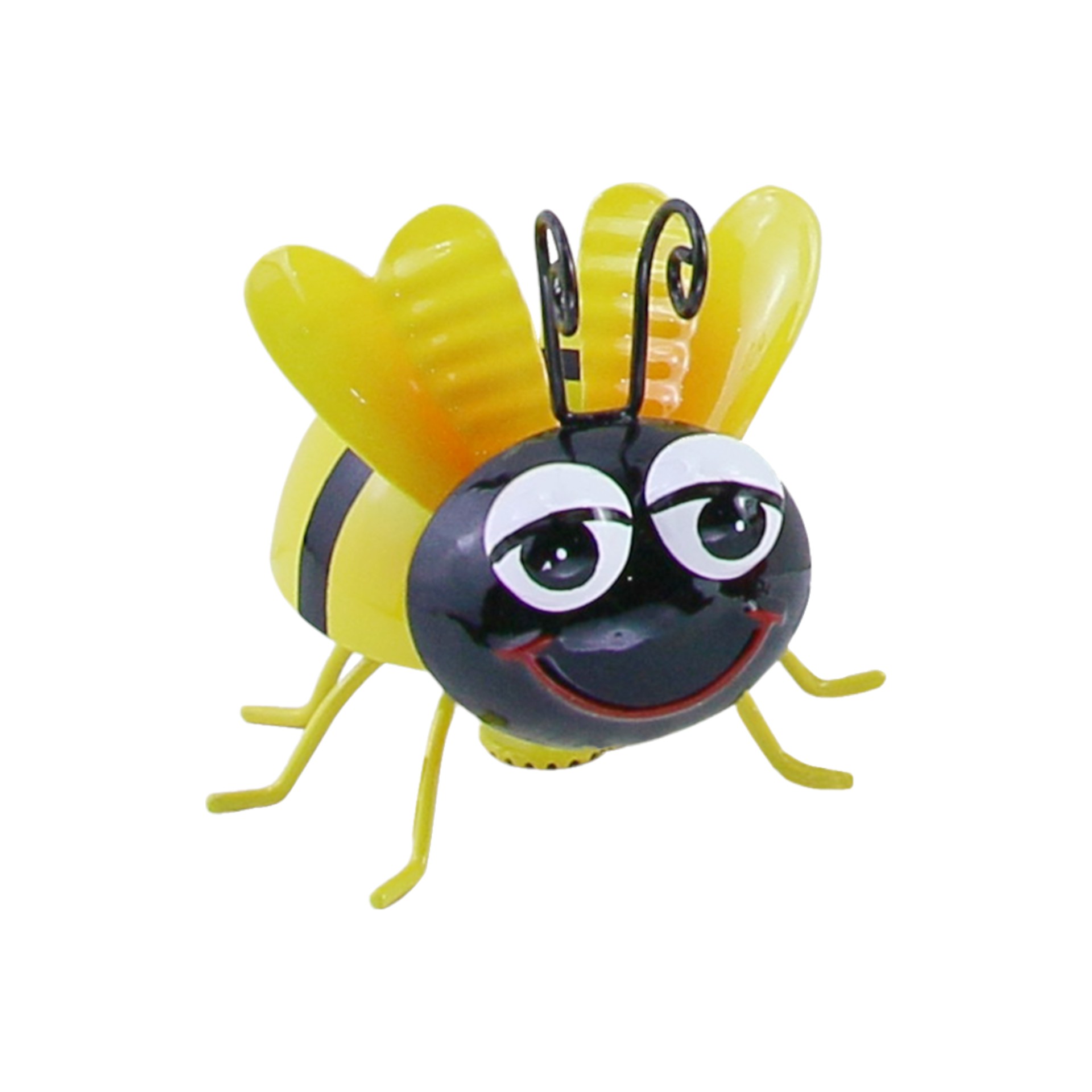 Biene gelb mit Magnet Darstellung von Biene gelb mit Magnet