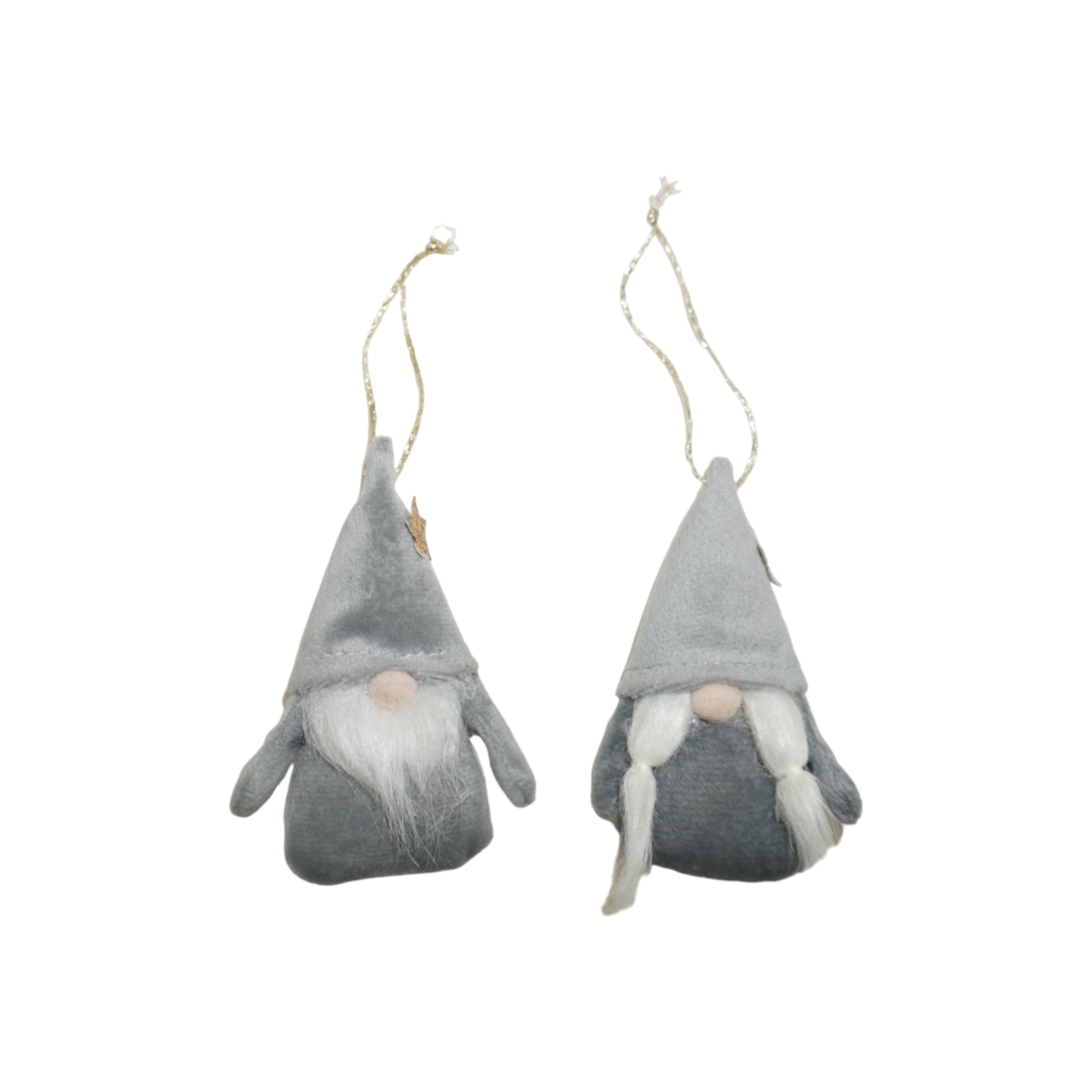 Miniwichtel grau/weiss Darstellung von Miniwichtel grau/weiss