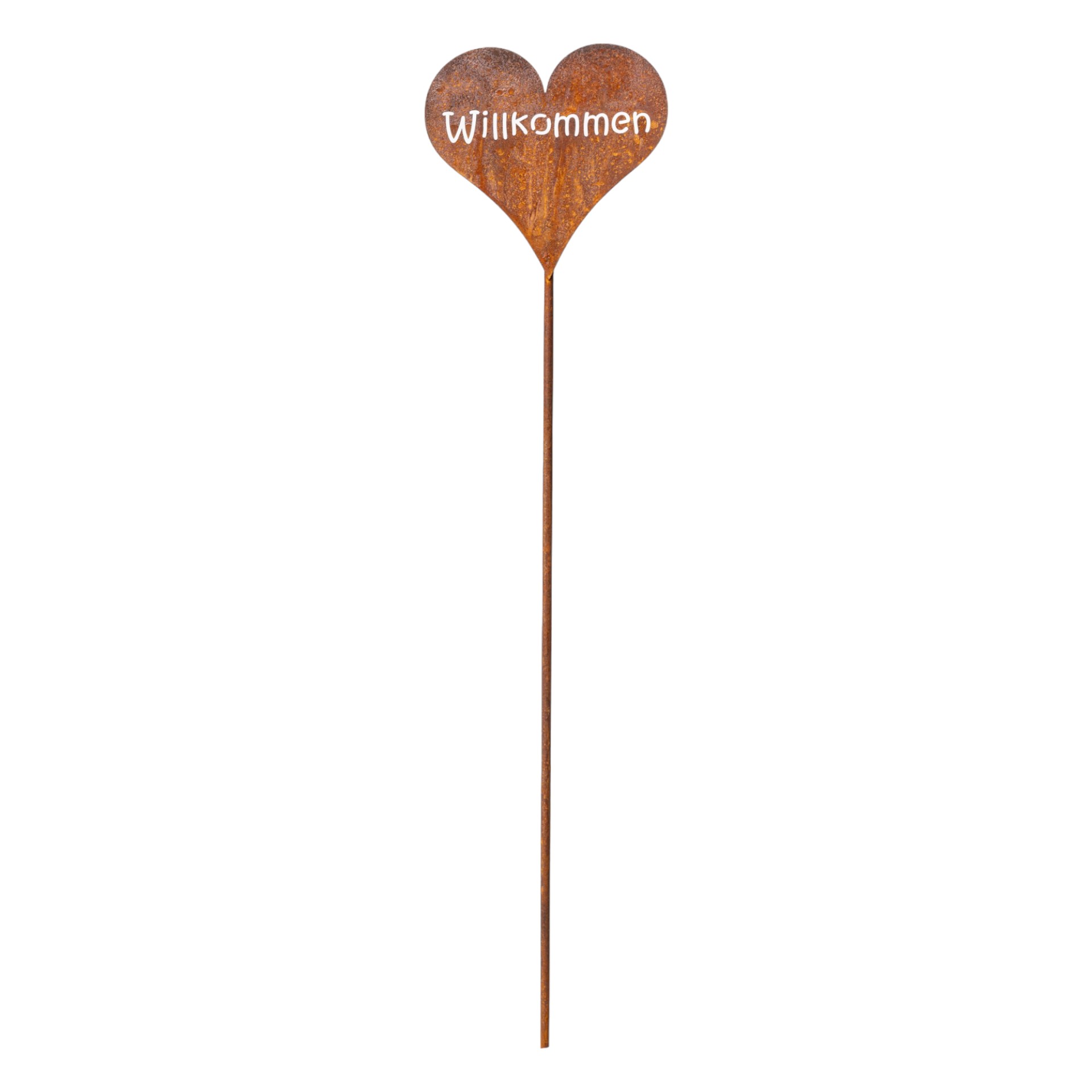 Darstellung von Herzstecker Willkommen