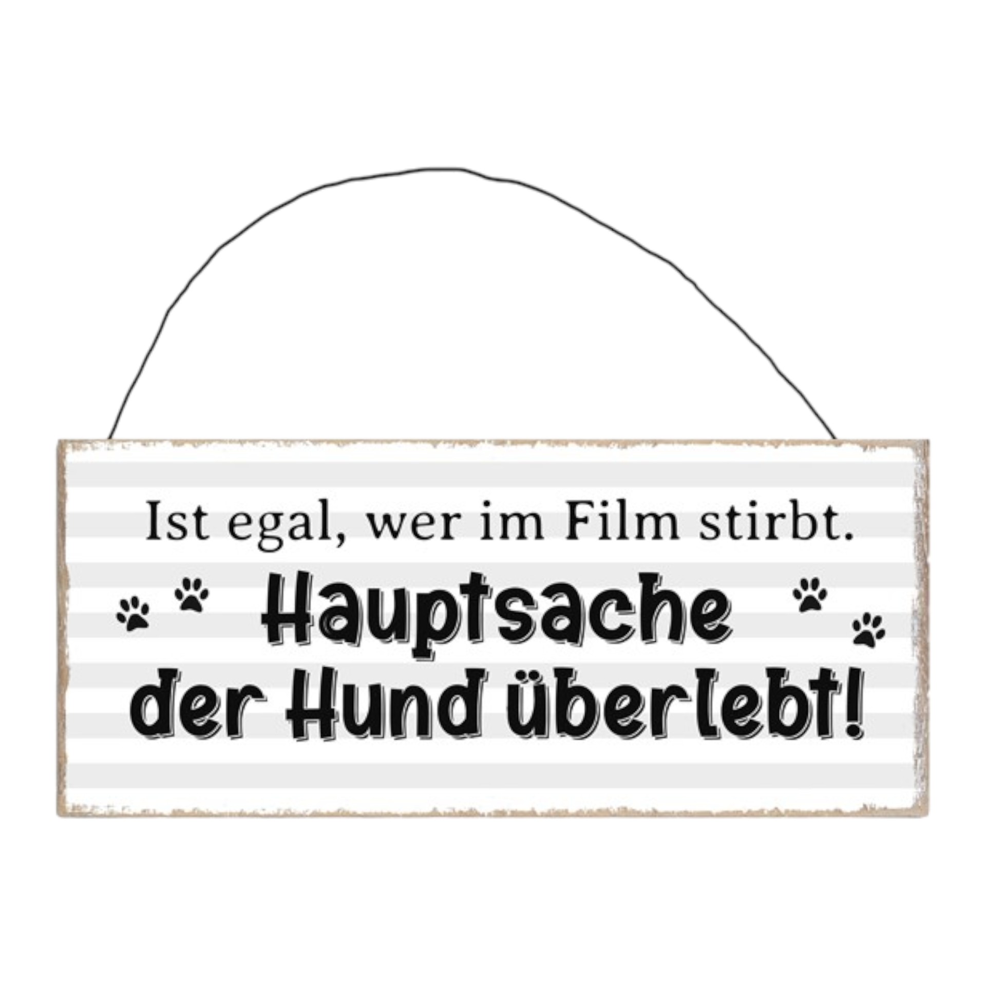 Darstellung von UV Schild Ist egal, wer im Film...