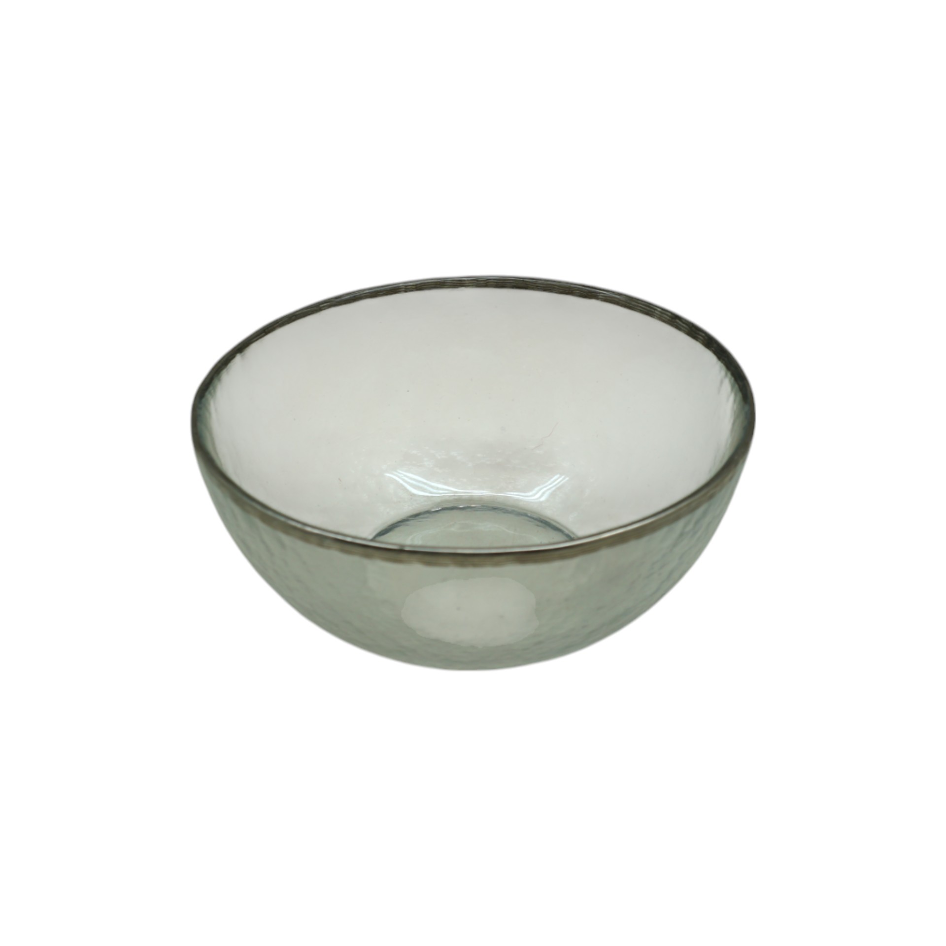 RP Glasschale mit Silberrand rund mini Darstellung von RP Glasschale mit Silberrand rund mini