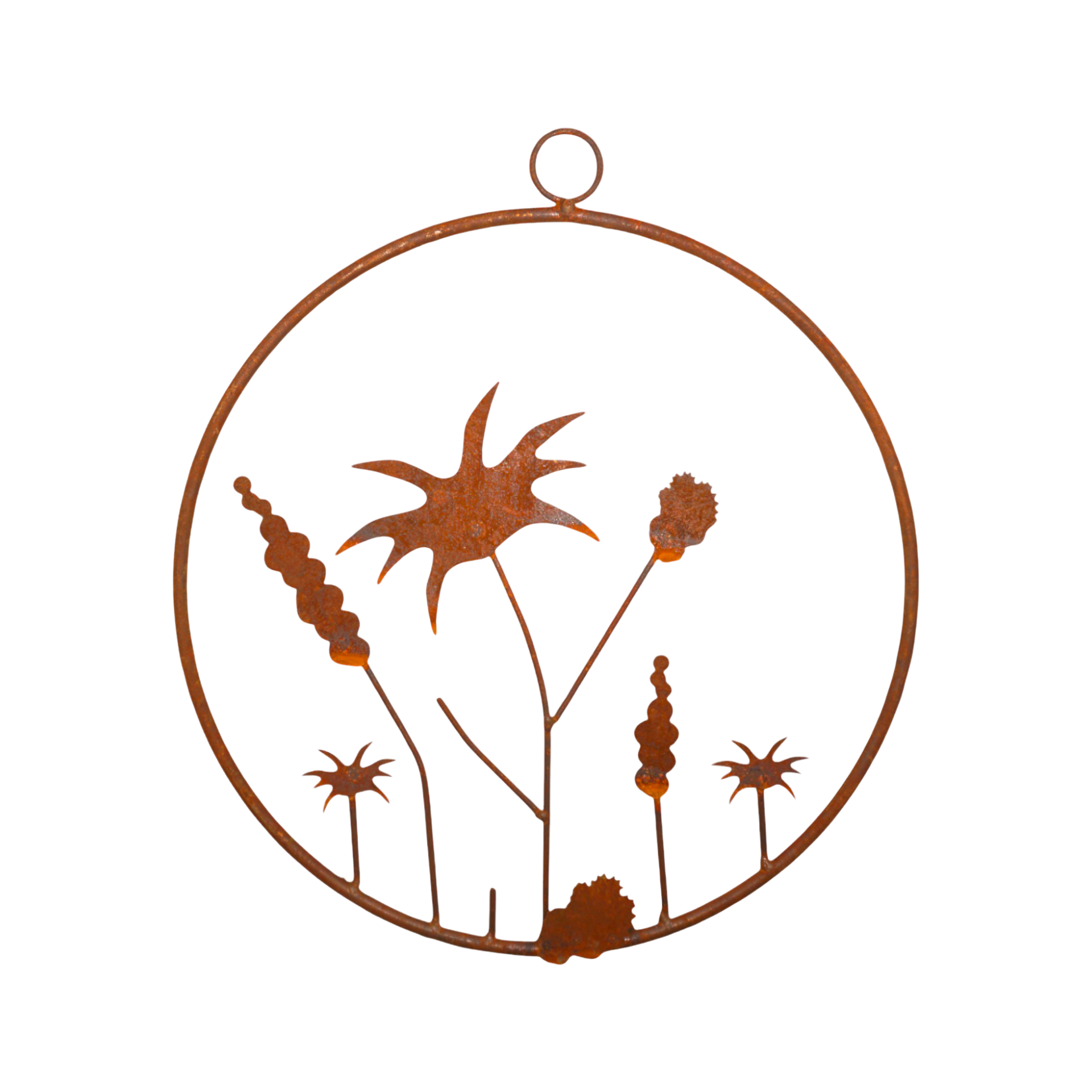 Darstellung von Ring mit Blumenwiese