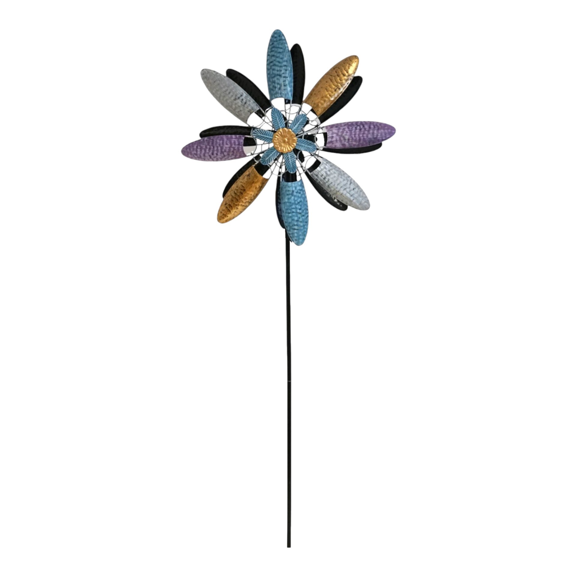 Darstellung von bunter Schraubenpropeller 8 Fächer