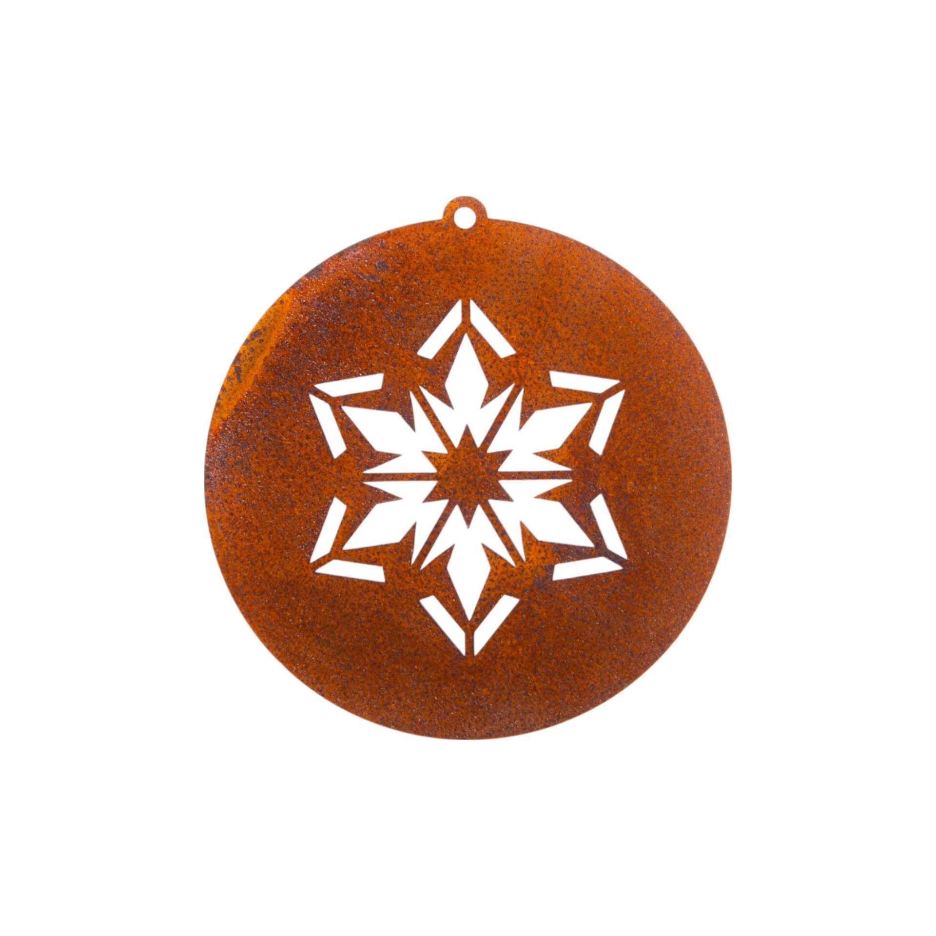 Hänger rund mit Stern Darstellung von Hänger rund mit Stern