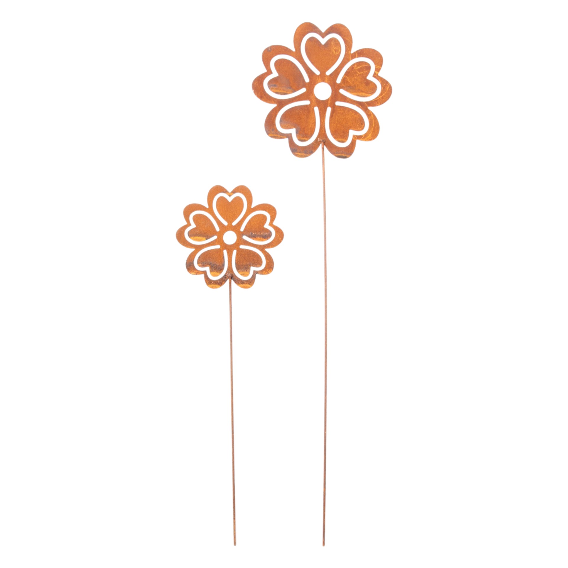 Darstellung von Herzblume klein auf Stab