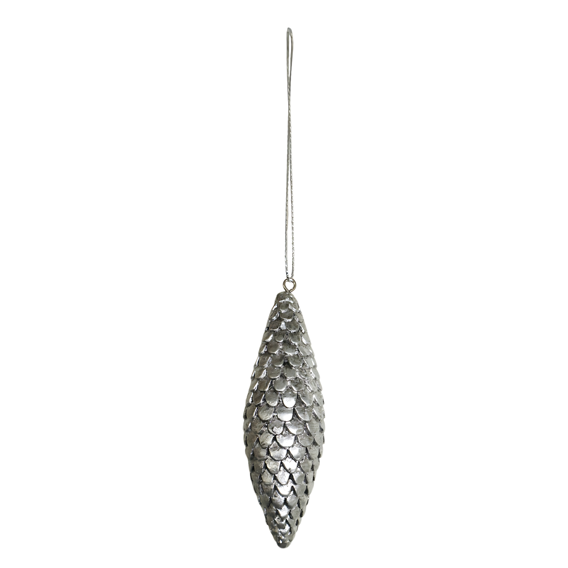Darstellung von Zapfen silber zum Hängen silber