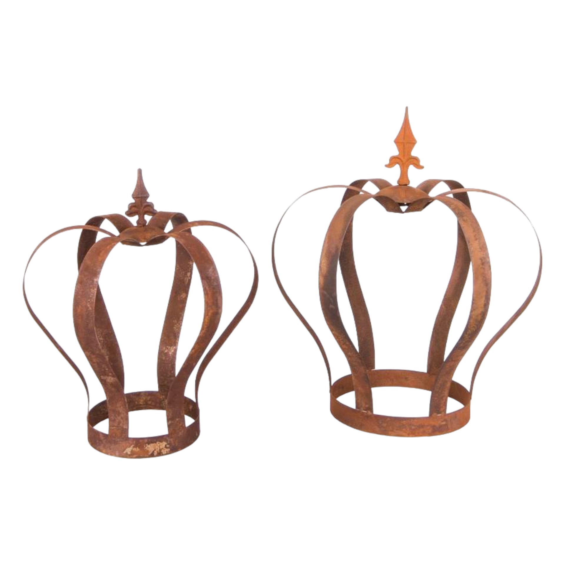 Krone aus Blechstreifen mittel Darstellung von Krone aus Blechstreifen mittel