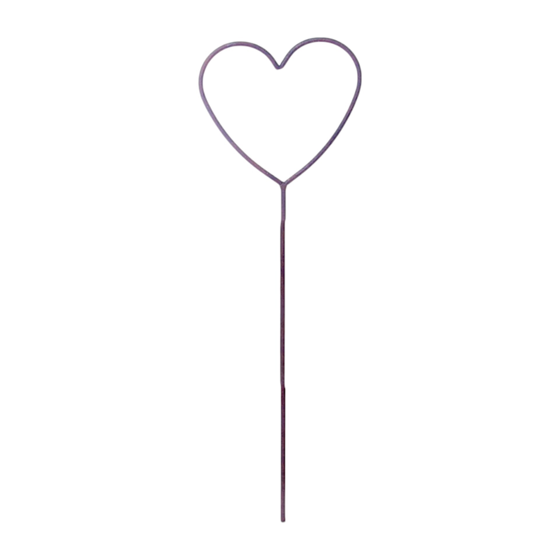 Drahtherz offen klein zum Stecken Darstellung von Drahtherz offen klein zum Stecken