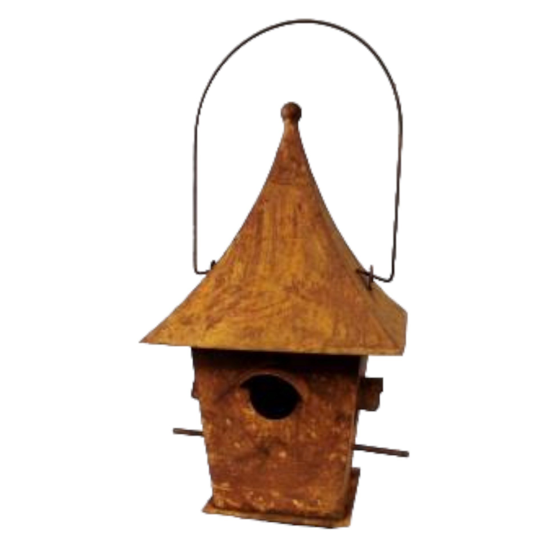 Vogelhaus spitzes Dach mit Öffnung Darstellung von Vogelhaus spitzes Dach mit Öffnung