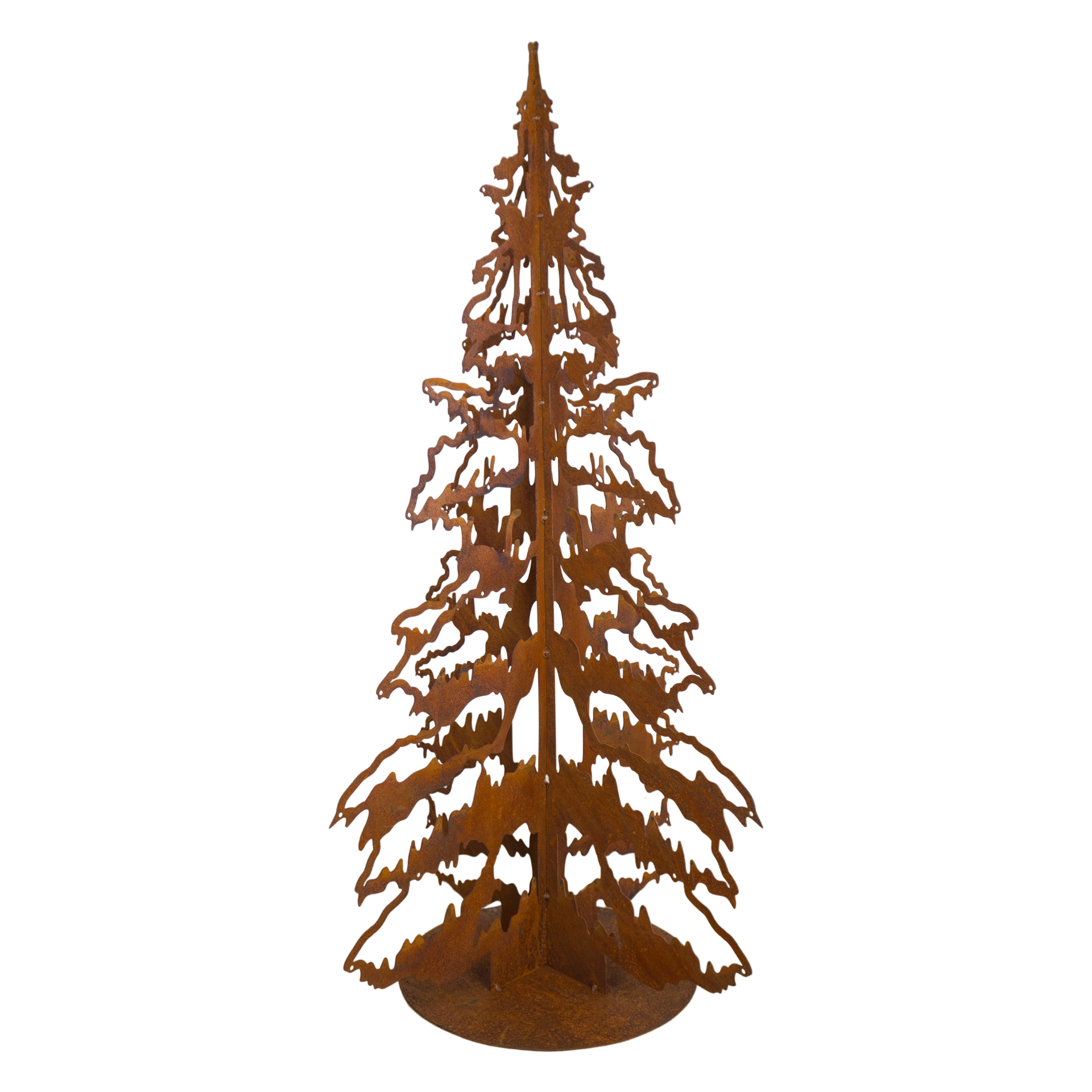 Darstellung von Weihnachtsbaum gross auf Platte