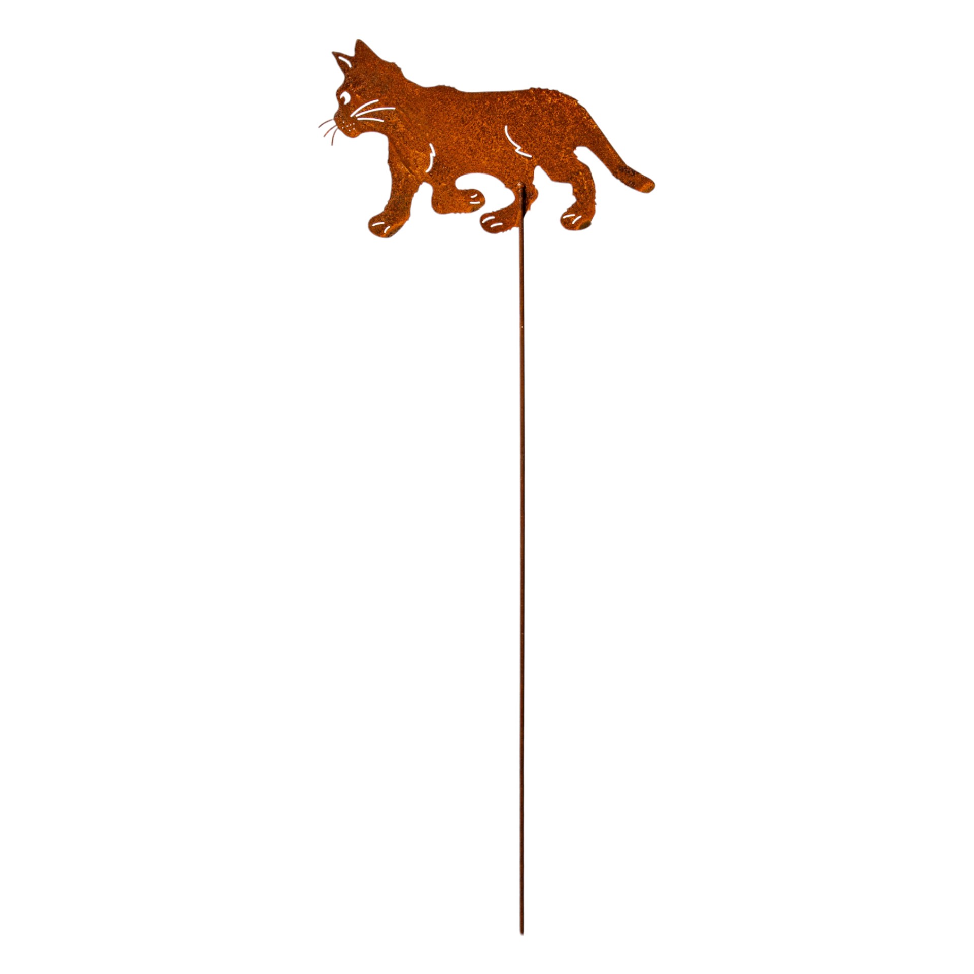 Darstellung von laufende Katze auf Stab